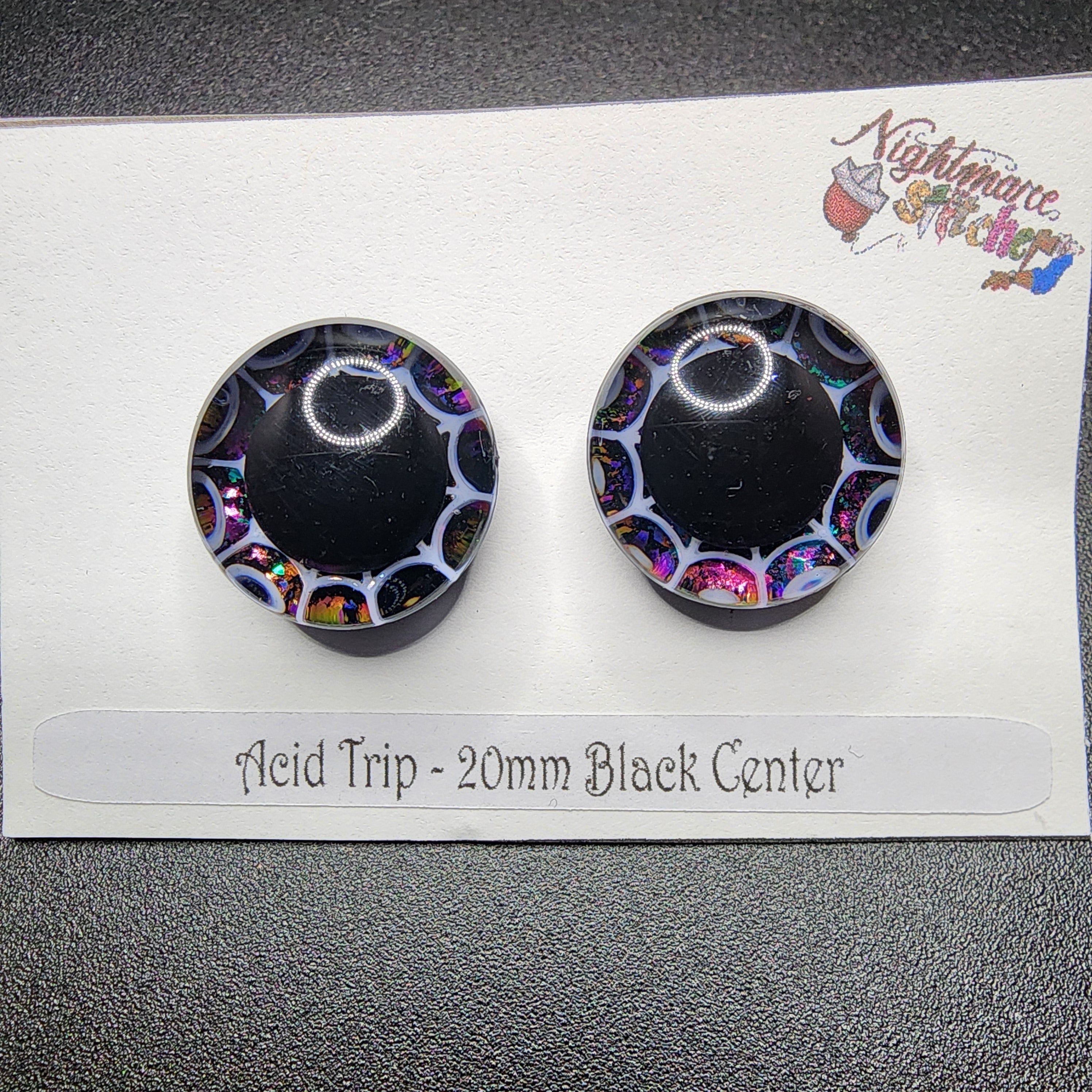 Acid Trip - Spiderweb Sinker Safety Eyes