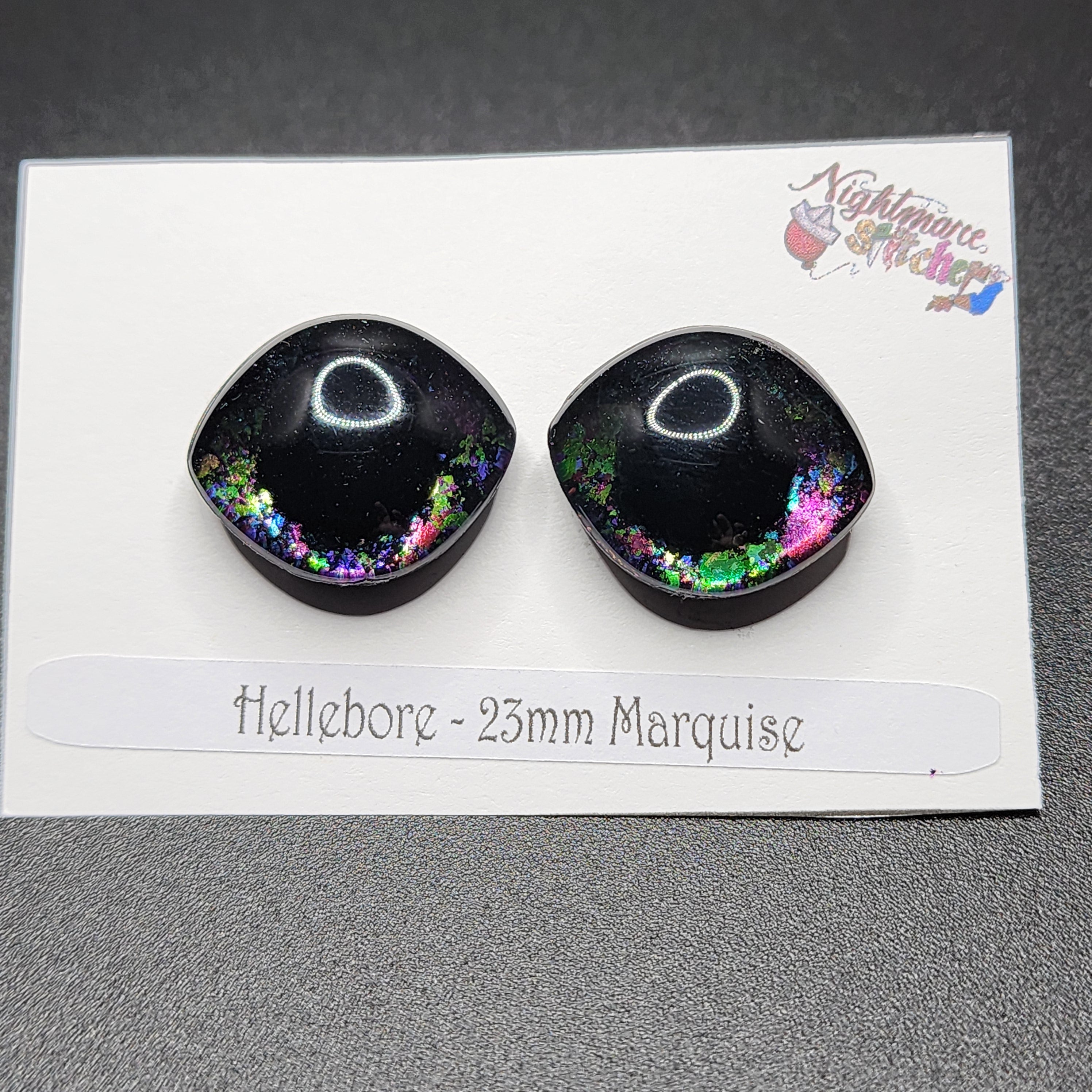 Hellebore Sinker Safety Eyes - Multi Size and Eye Type