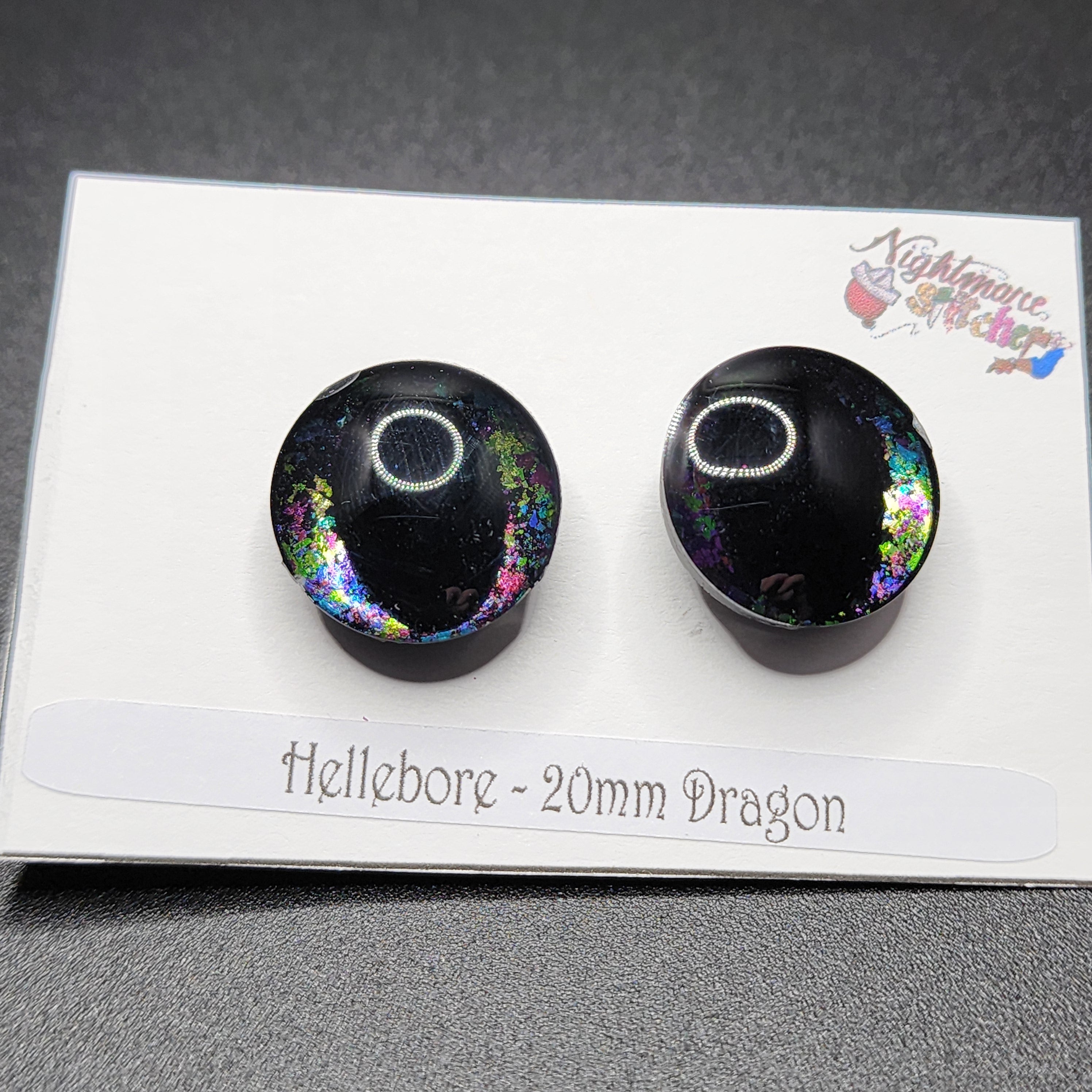 Hellebore Sinker Safety Eyes - Multi Size and Eye Type