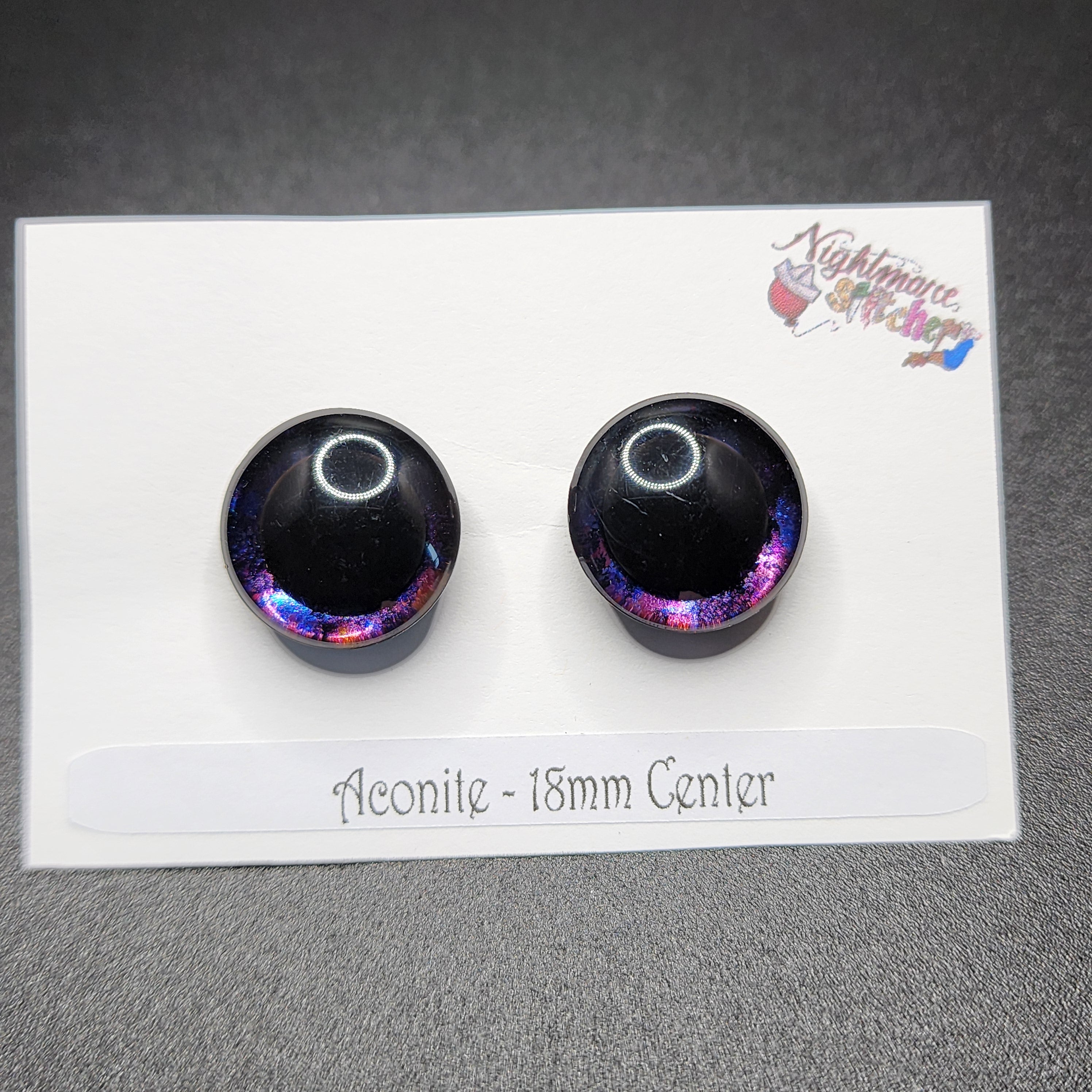 Aconite Sinker Safety Eyes - Multi Size and Eye Type