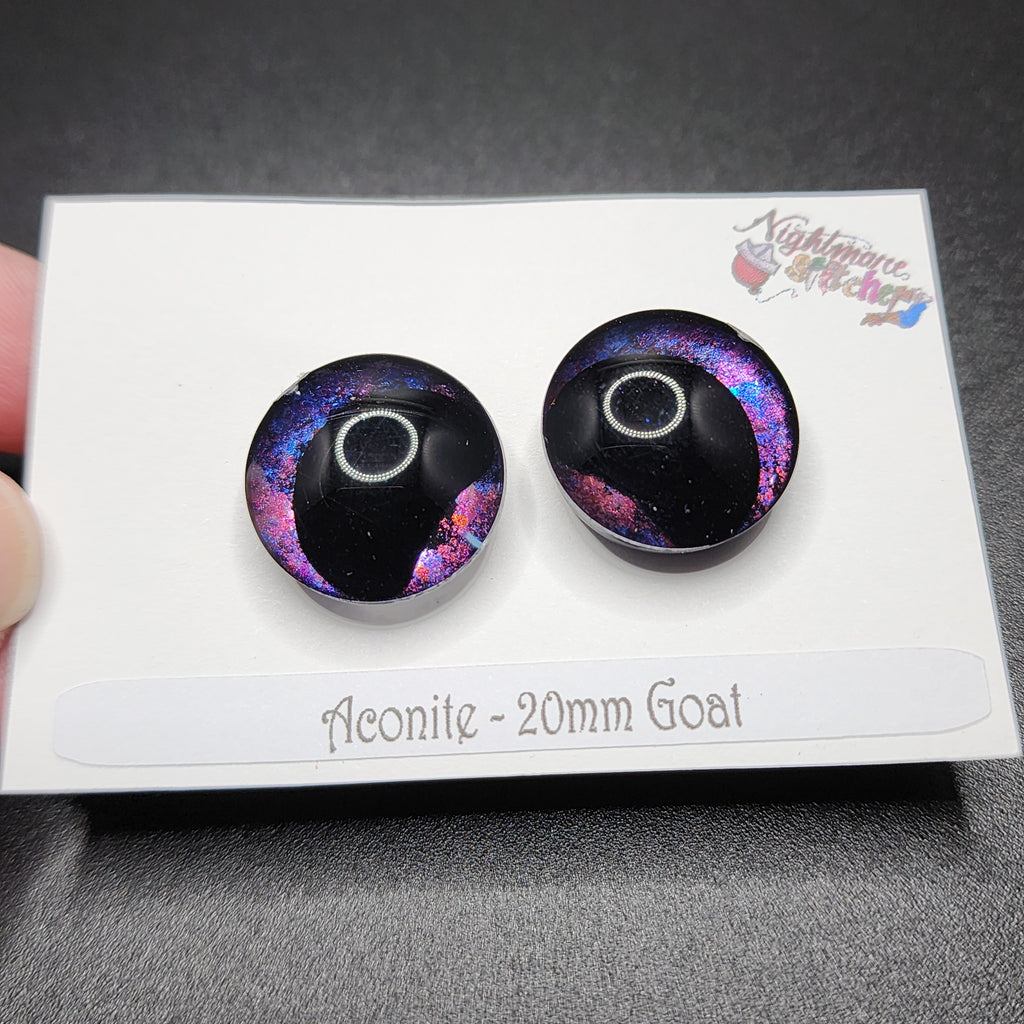 Aconite Sinker Safety Eyes - Multi Size and Eye Type