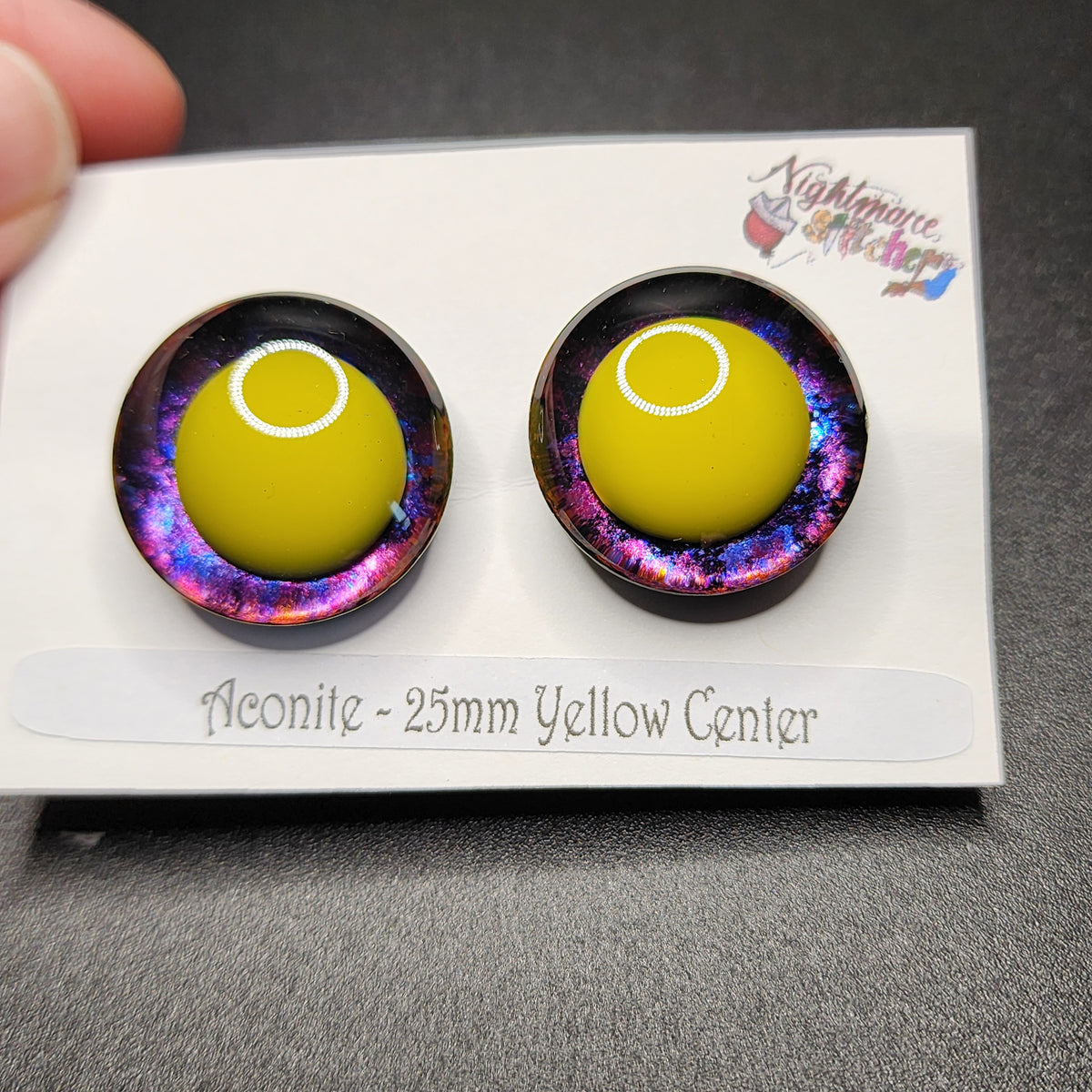 Aconite Sinker Safety Eyes - Multi Size and Eye Type