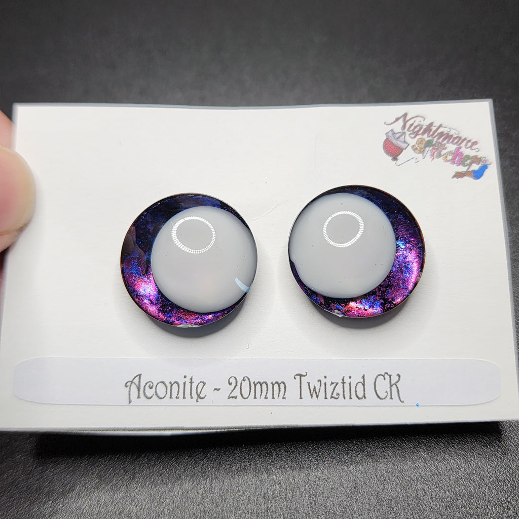 Aconite Sinker Safety Eyes - Multi Size and Eye Type