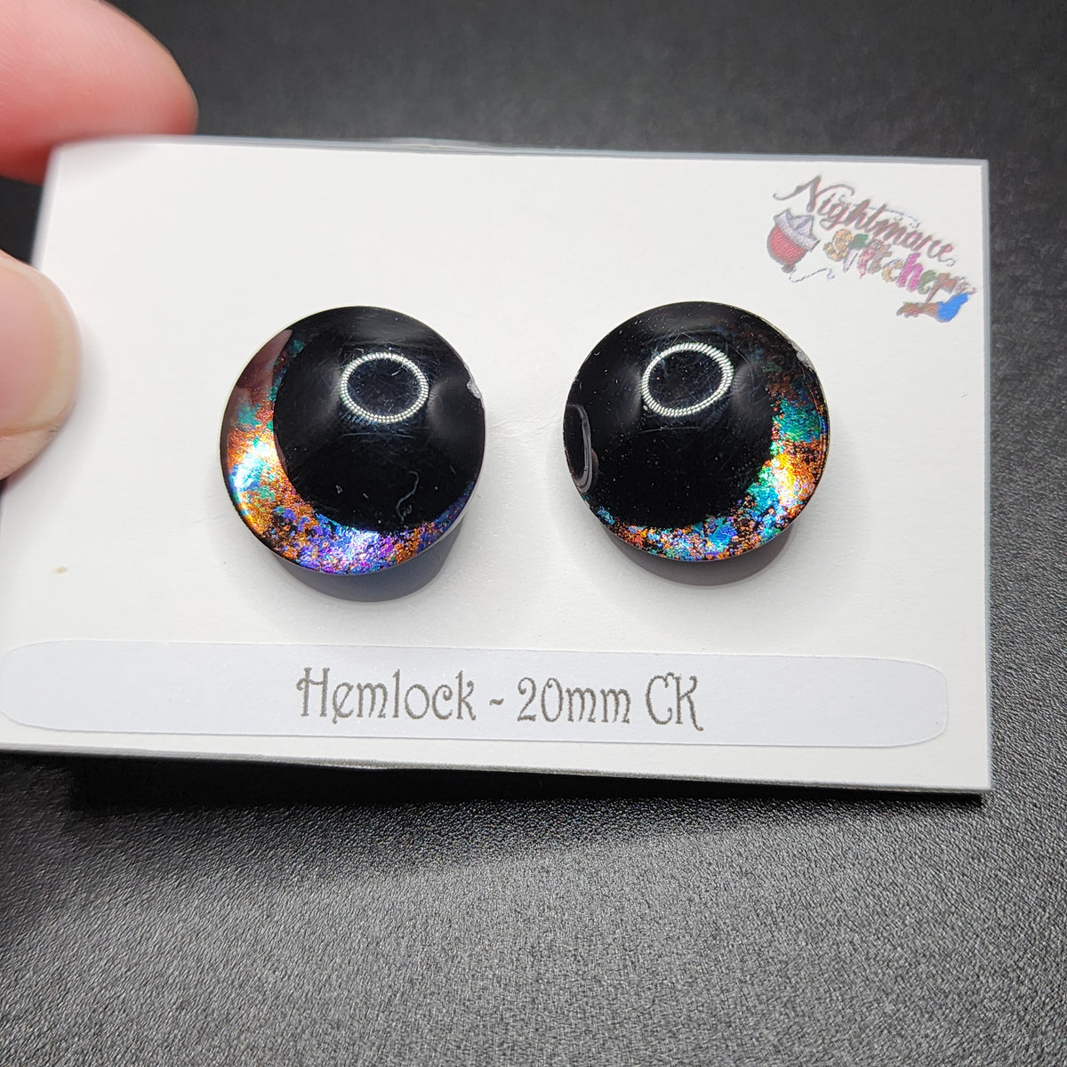 Hemlock Sinker Safety Eyes - Multi Size and Eye Type