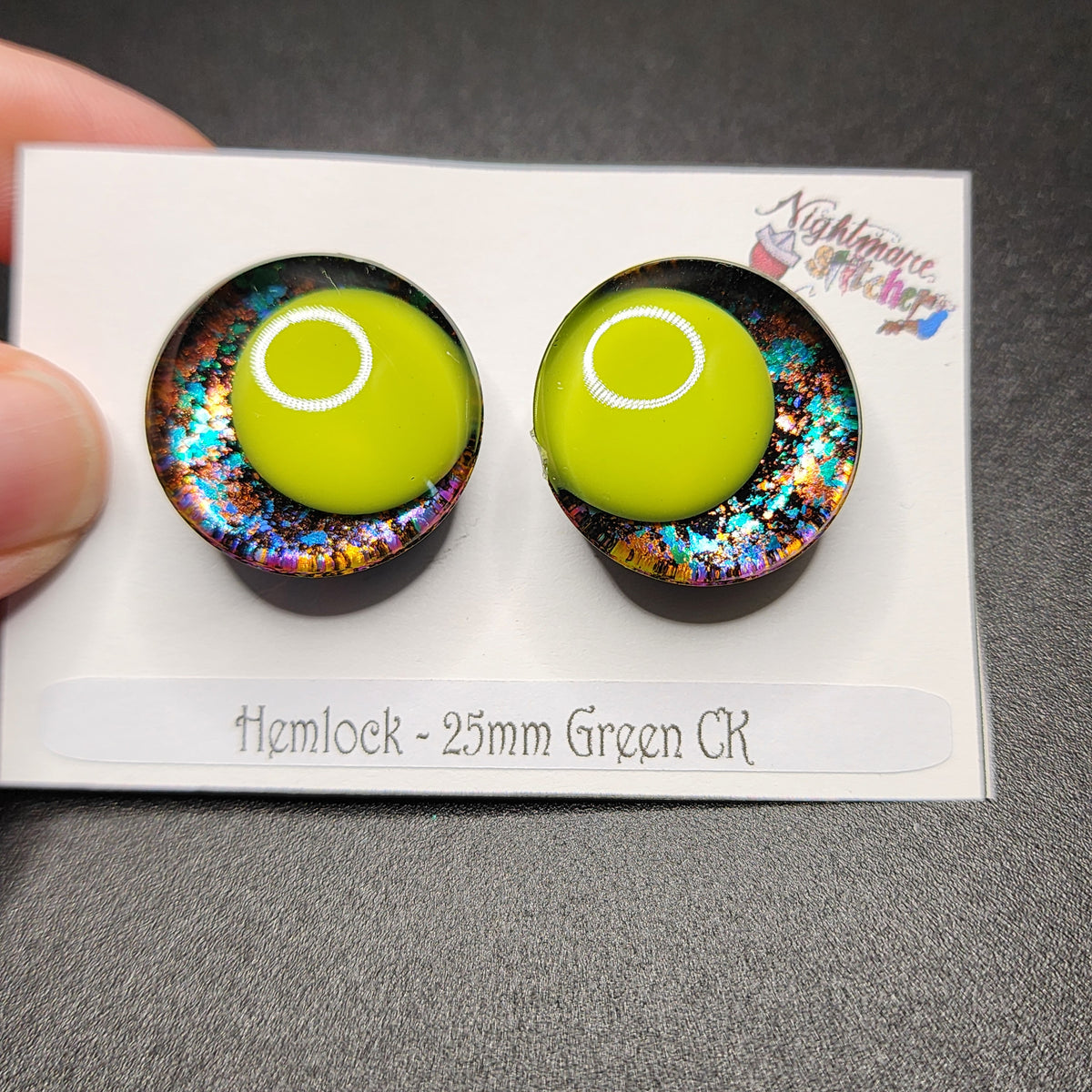 Hemlock Sinker Safety Eyes - Multi Size and Eye Type