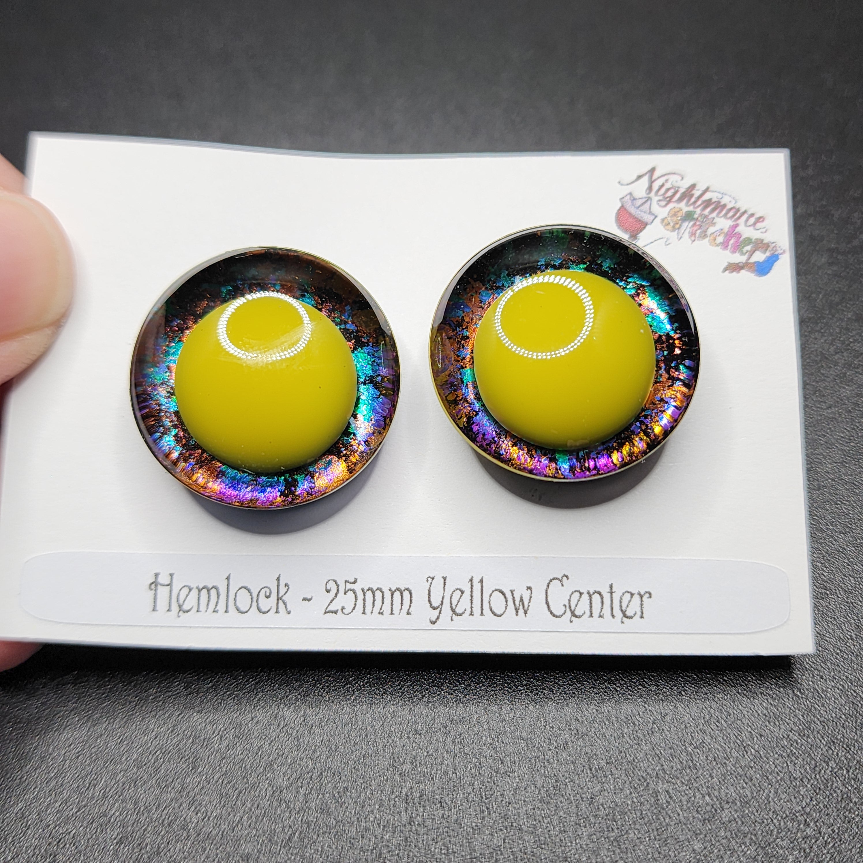Hemlock Sinker Safety Eyes - Multi Size and Eye Type