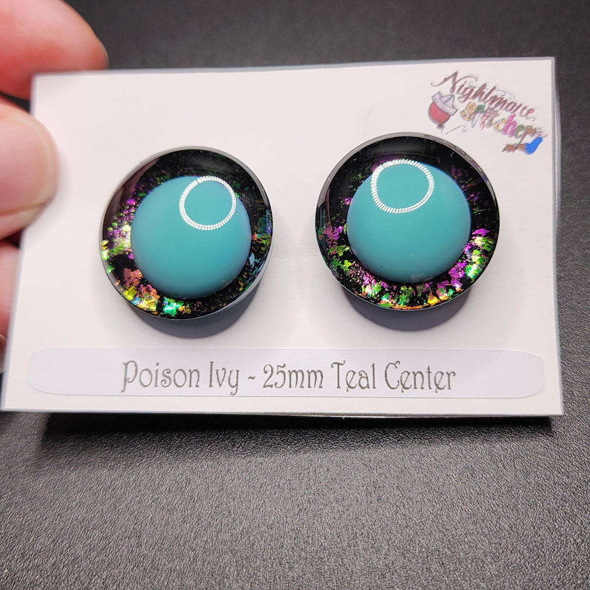 Poison Ivy Sinker Safety Eyes - Multi Size and Eye Type