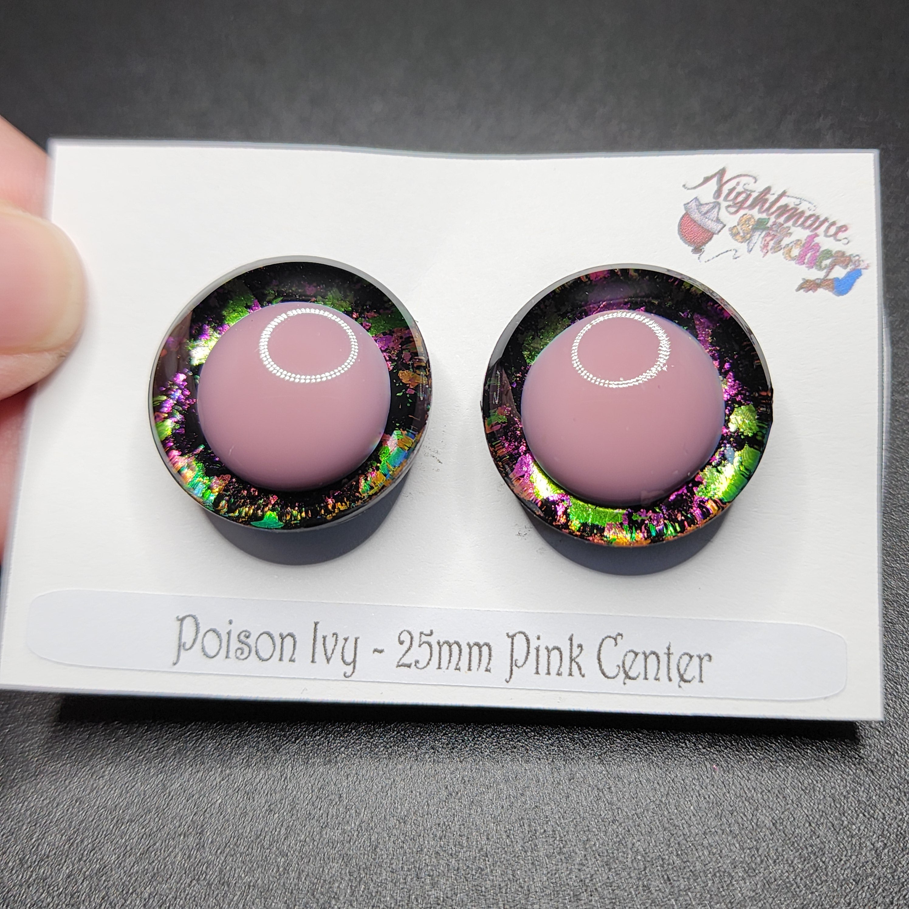 Poison Ivy Sinker Safety Eyes - Multi Size and Eye Type