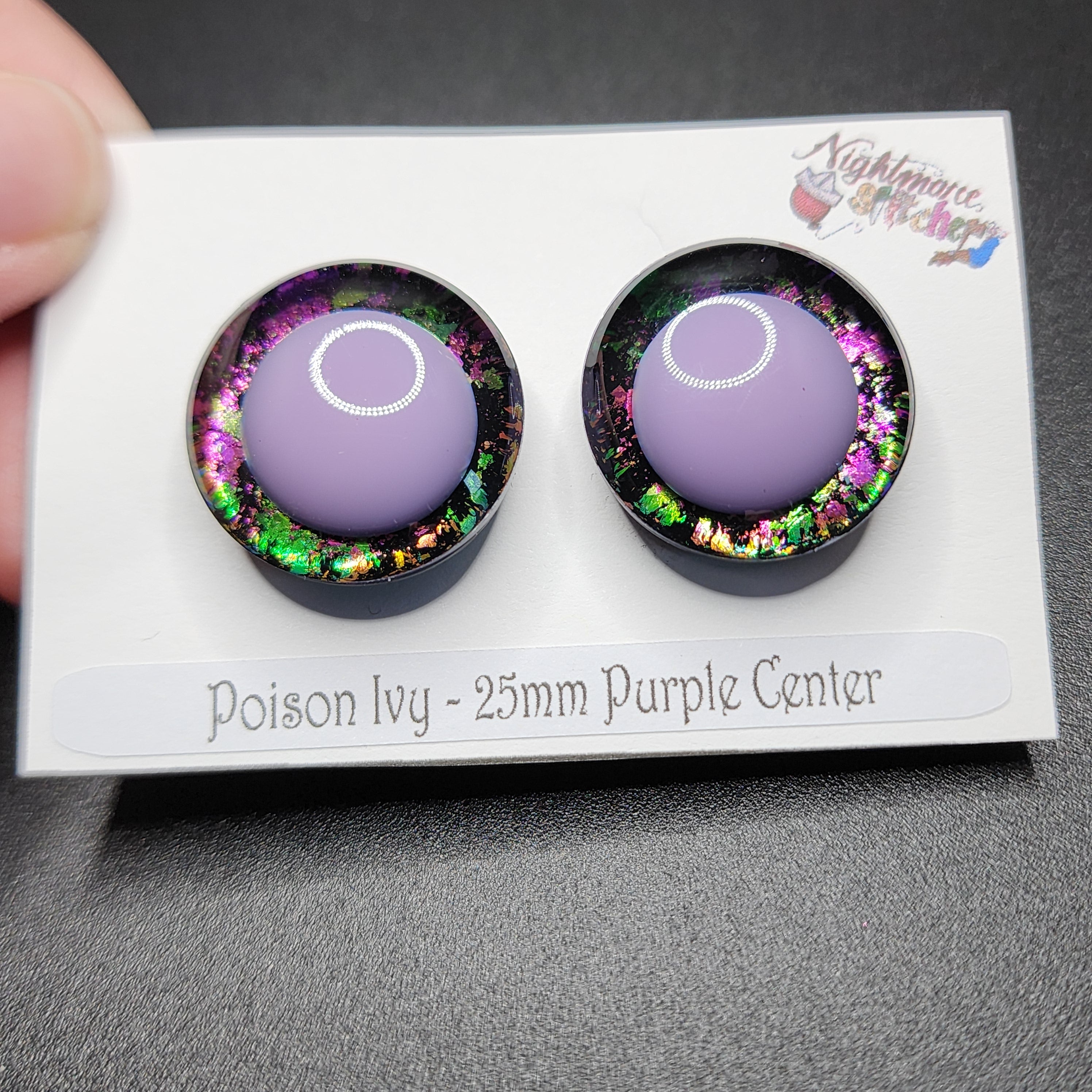 Poison Ivy Sinker Safety Eyes - Multi Size and Eye Type