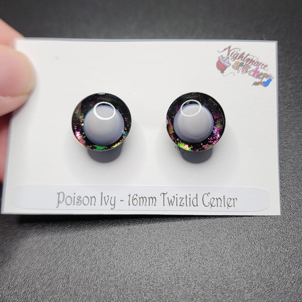Poison Ivy Sinker Safety Eyes - Multi Size and Eye Type