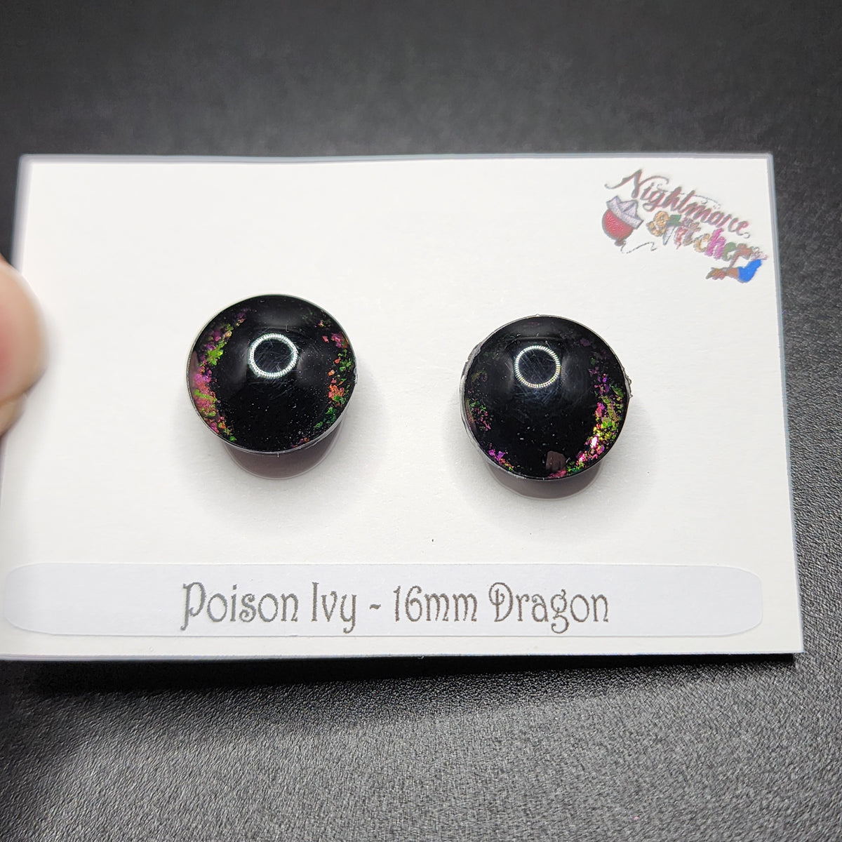 Poison Ivy Sinker Safety Eyes - Multi Size and Eye Type