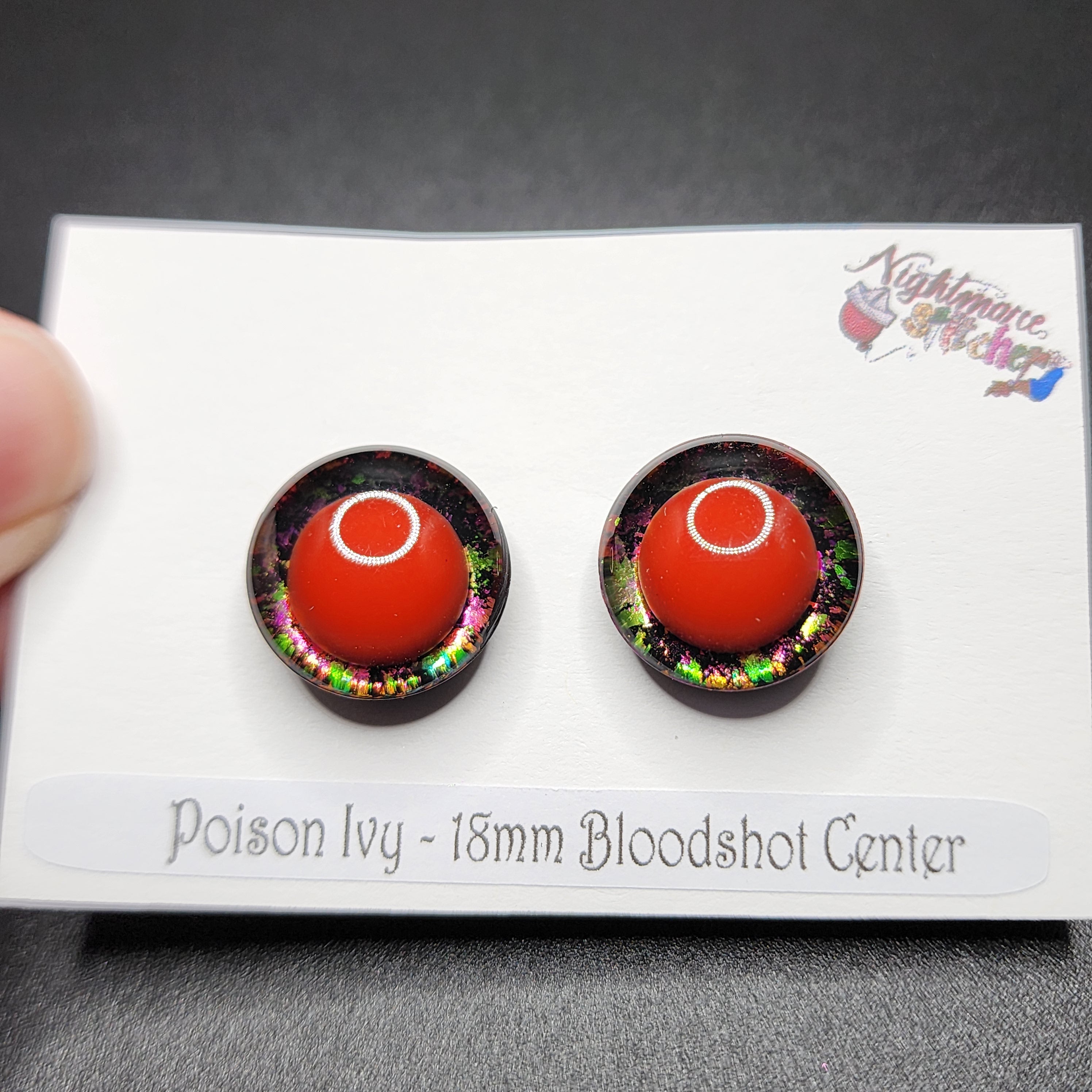 Poison Ivy Sinker Safety Eyes - Multi Size and Eye Type