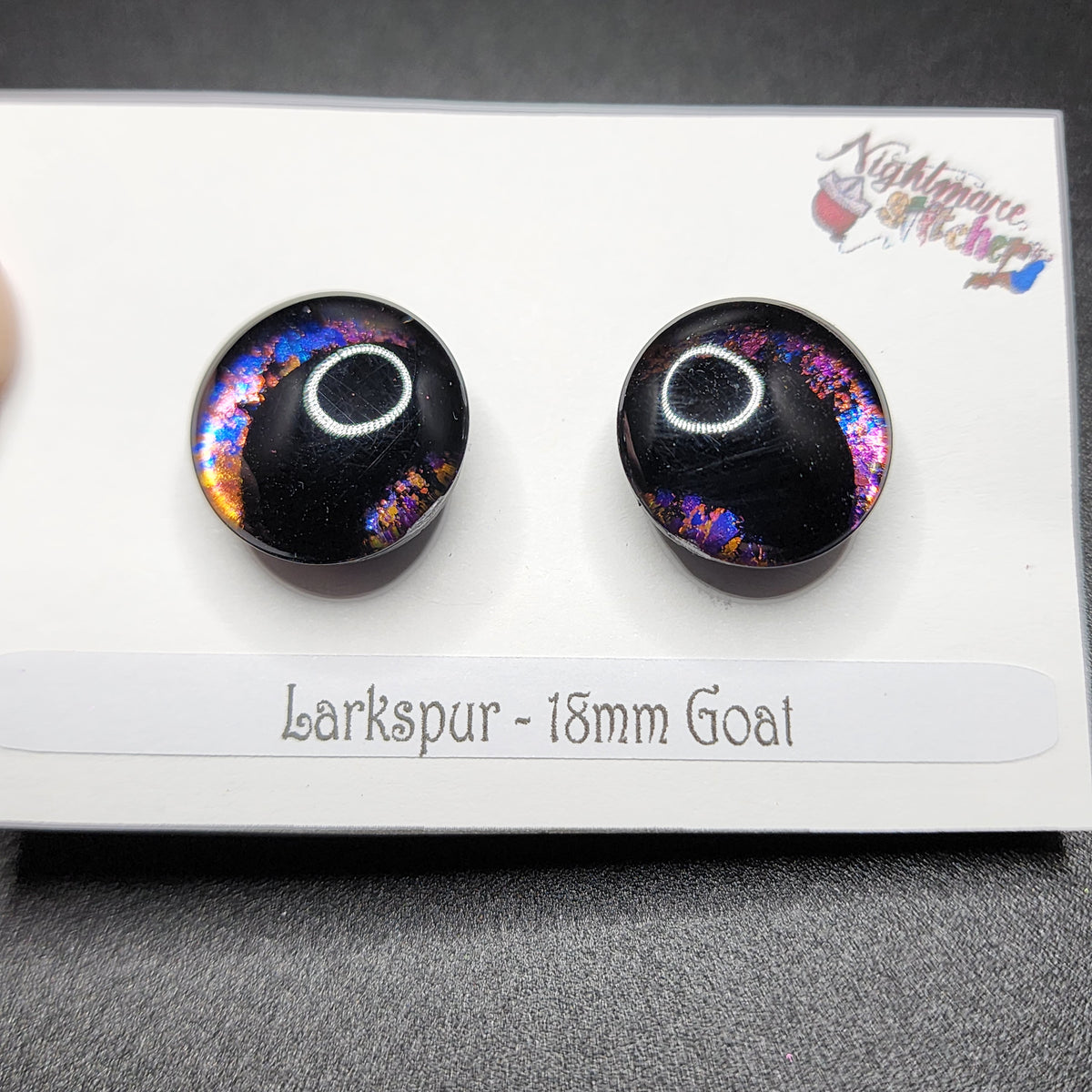 Larkspur Sinker Safety Eyes - Multi Size and Eye Type