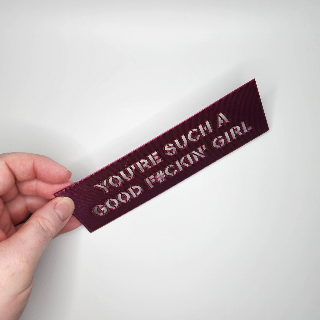 Good Girl Bookmark