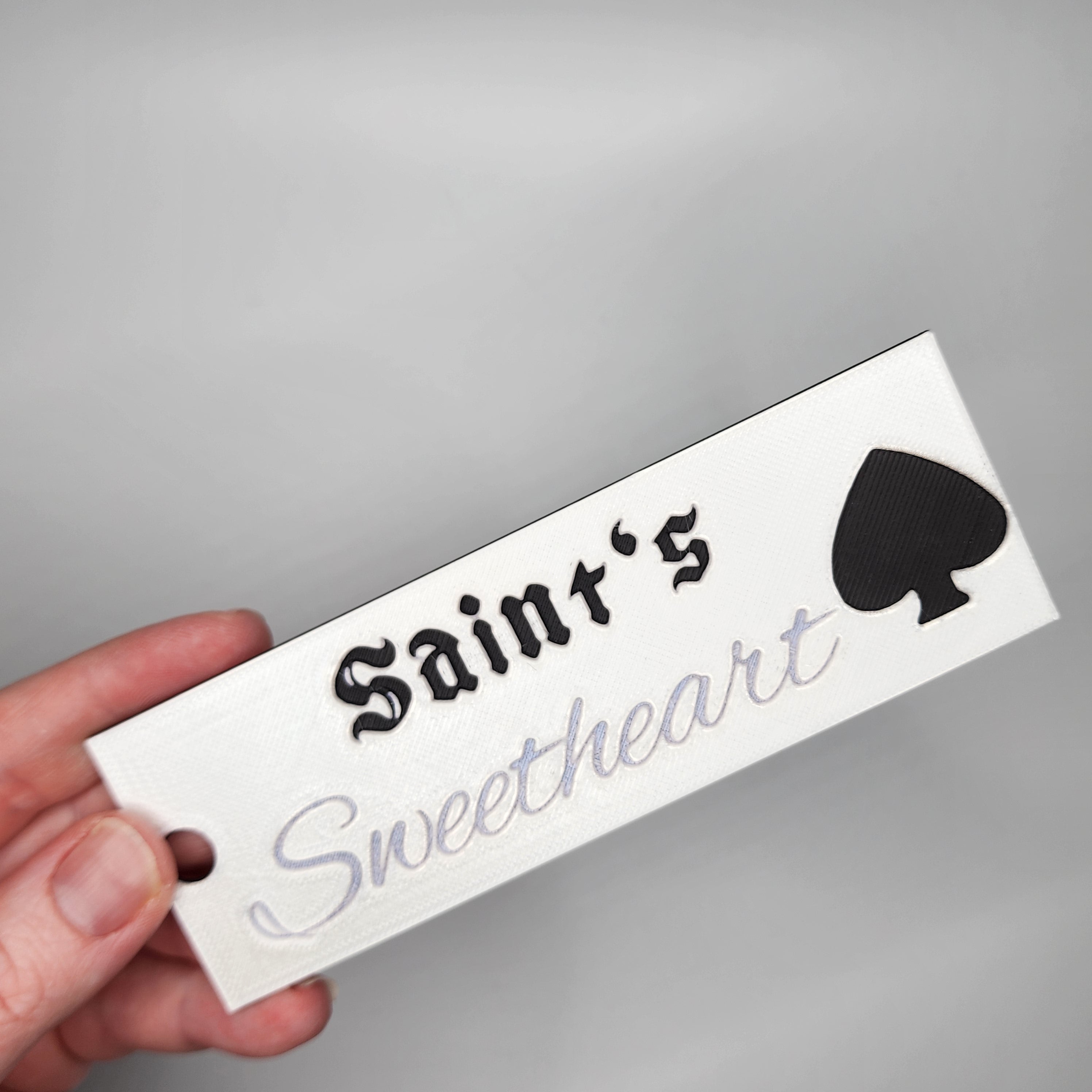 Saint's Sweetheart Bookmark