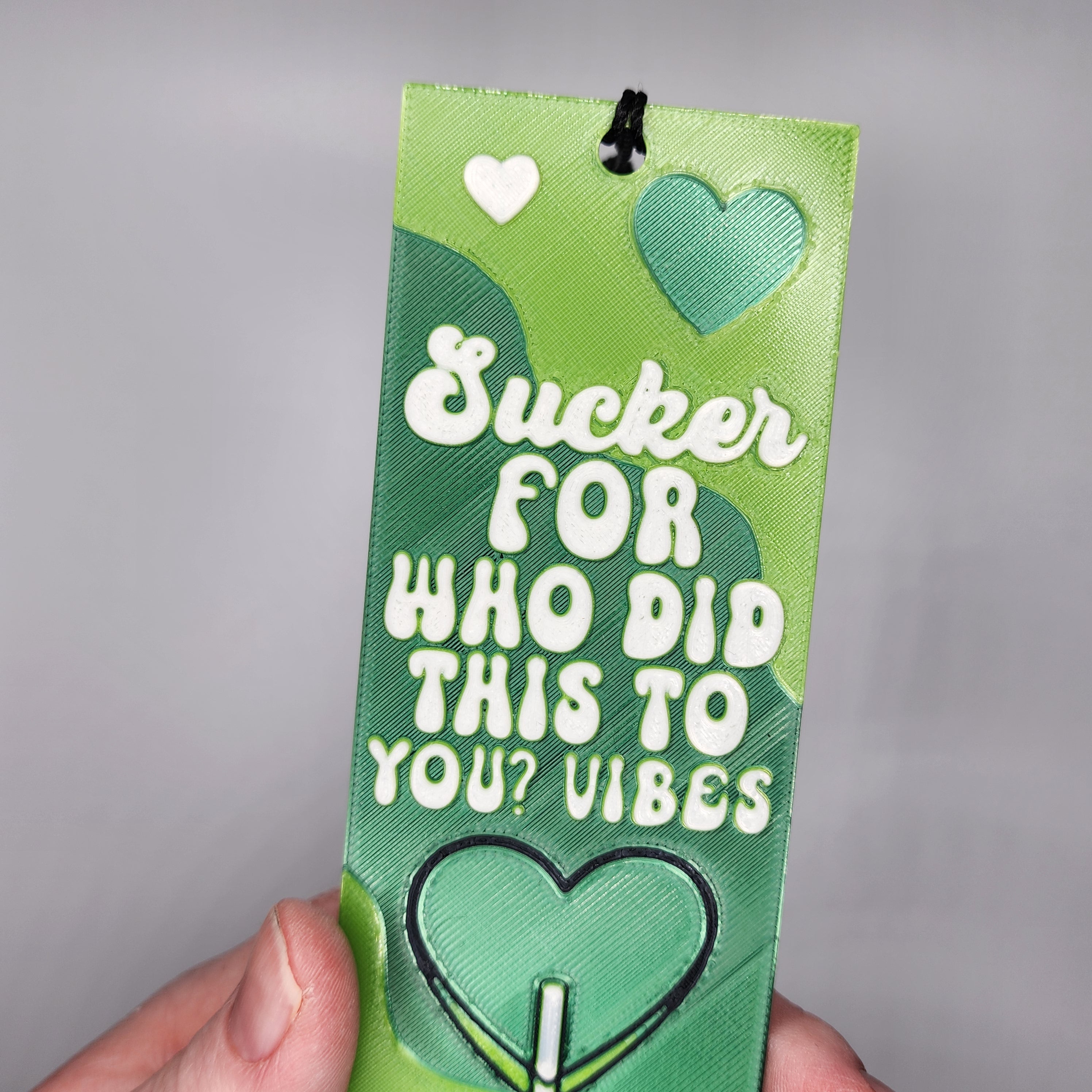 Sucker for Who Did This to You Vibes Bookmark