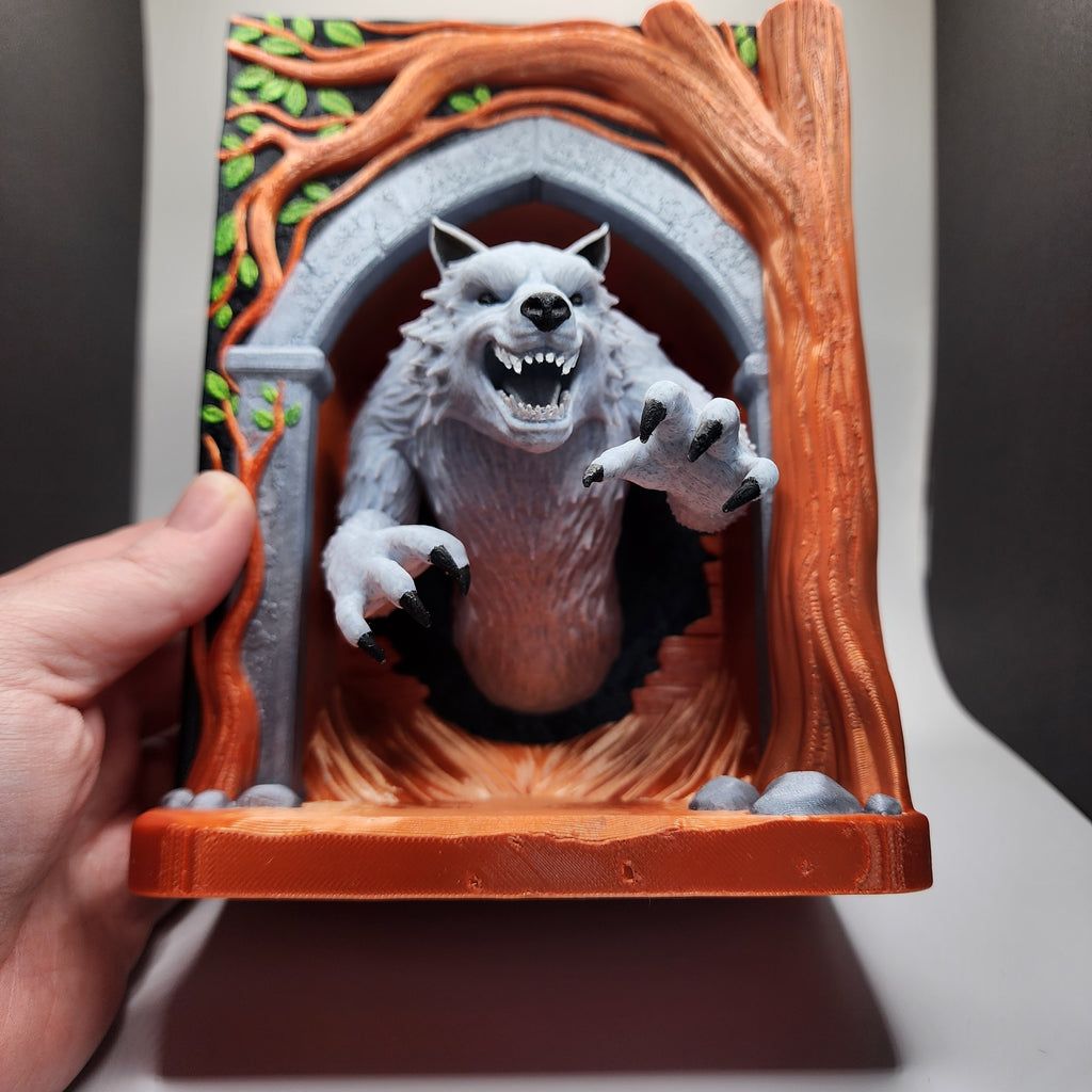 Werewolf Book Nook