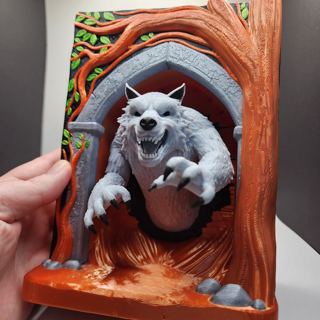 Werewolf Book Nook