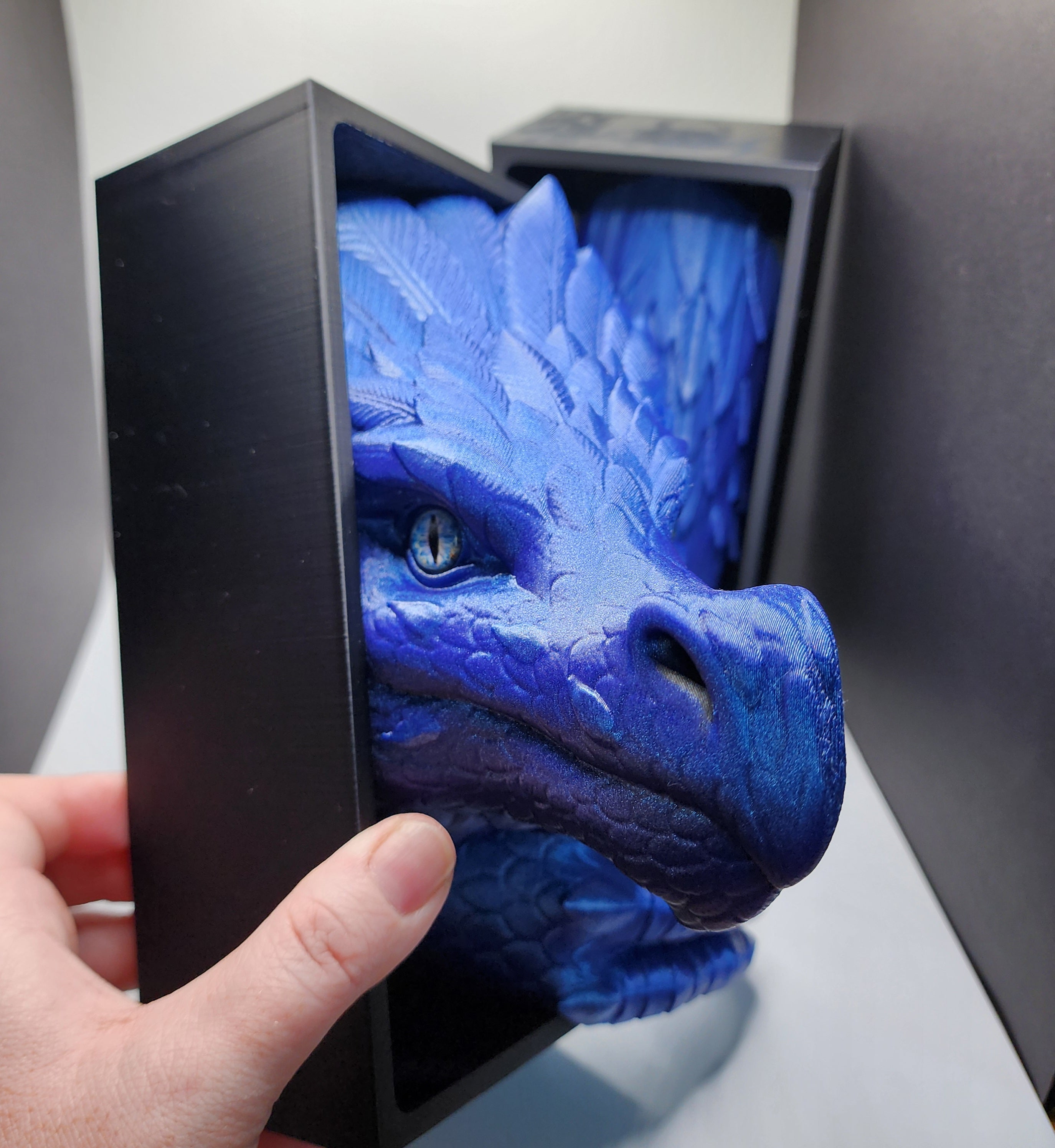 Feather Dragon Book Ends
