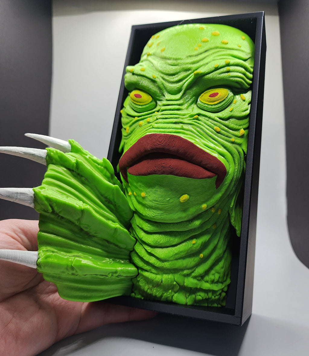 The Creature from the Black Lagoon Book Nook