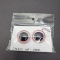 Carrot Top Sinker Safety Eyes - 25mm Center Pupils