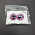 Paranormal Claims Sinker Safety Eyes - 25mm Center Pupils