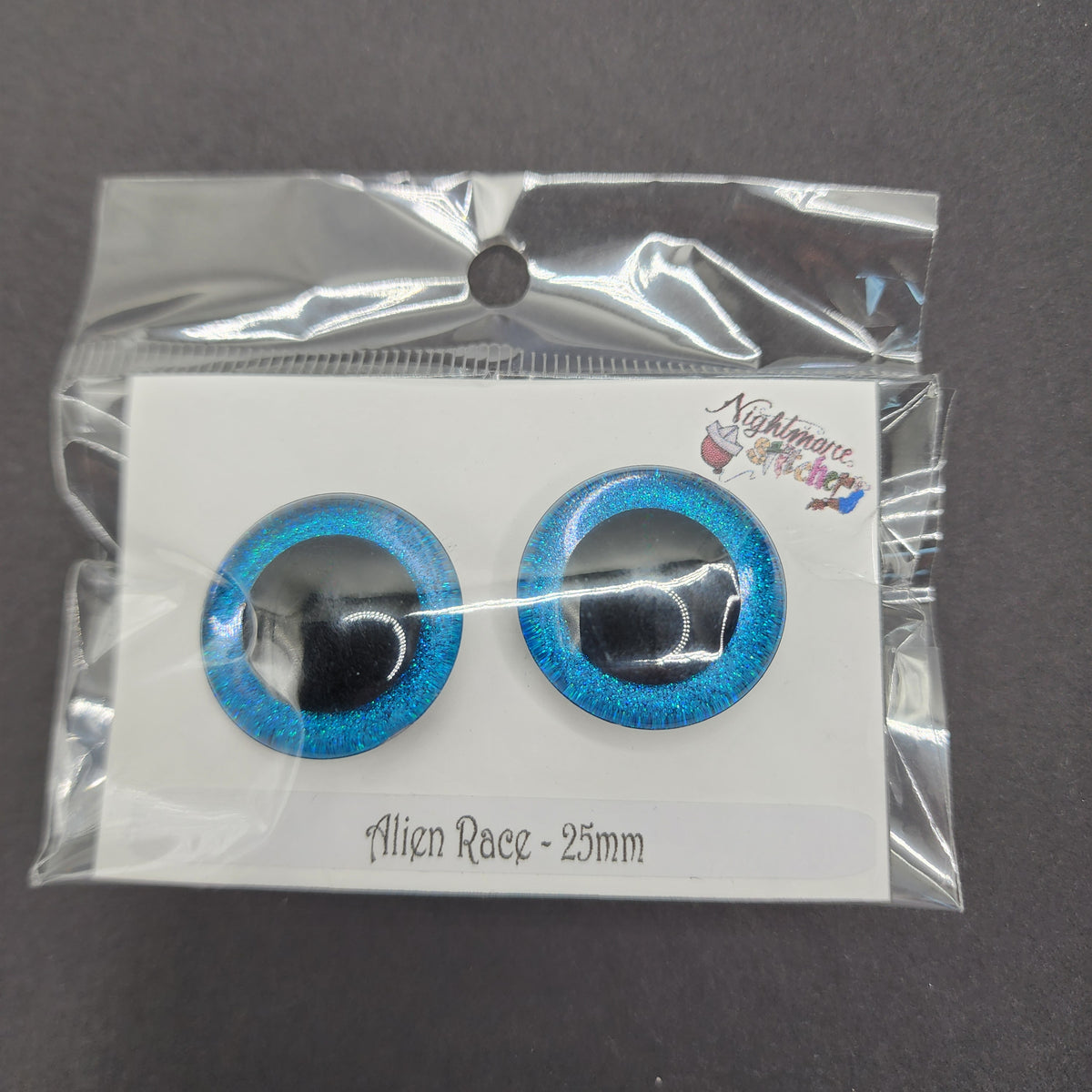 Alien Race Sinker Safety Eyes - 25mm Center Pupil