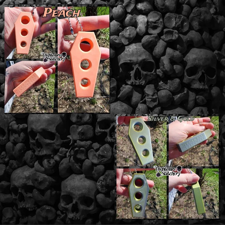 Coffin shaped Safety Eye Tool
