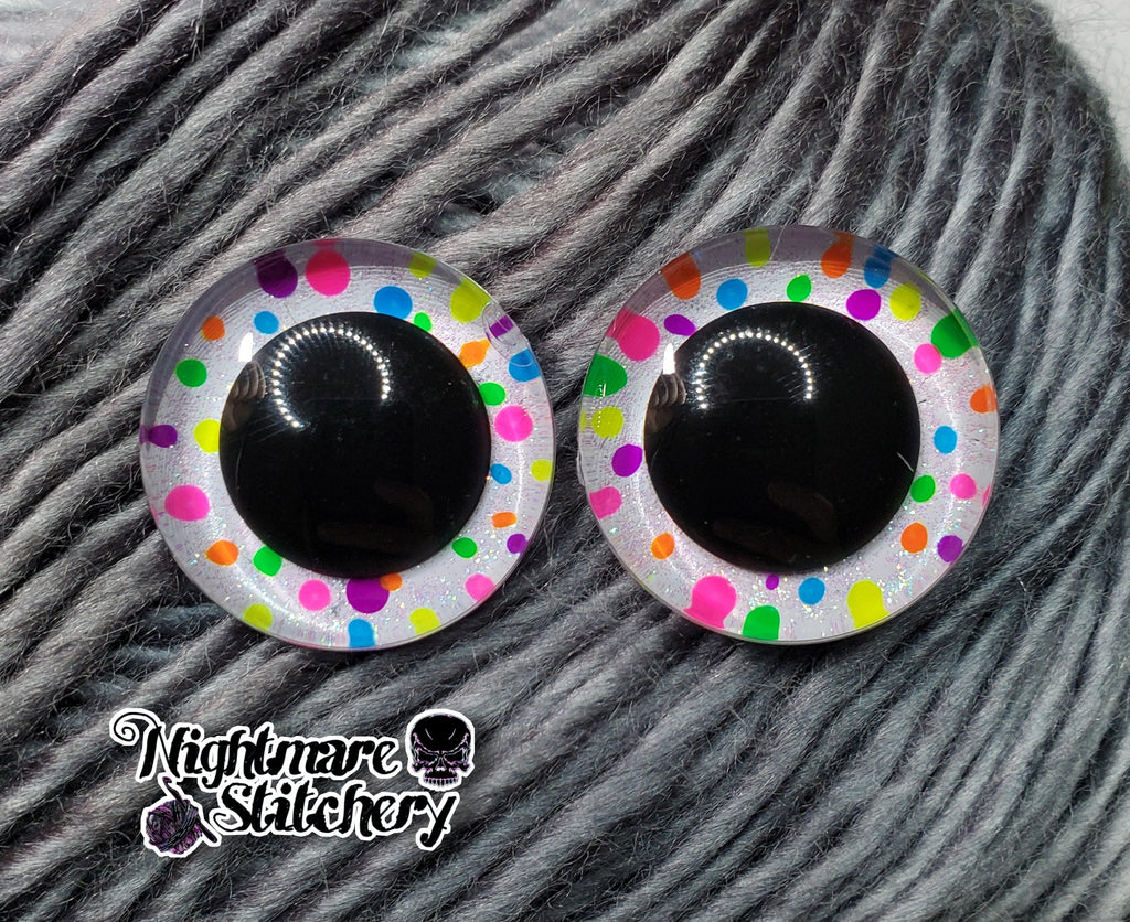 Easter Egg Hunt Sinker Safety Eyes - Multi Size and Eye Type