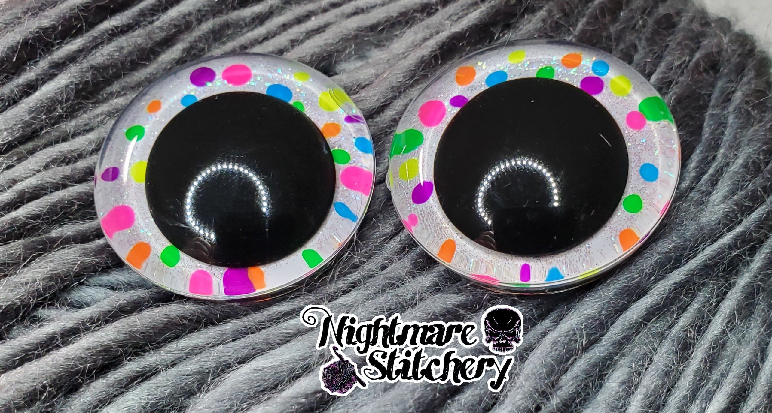 Easter Egg Hunt Sinker Safety Eyes - Multi Size and Eye Type