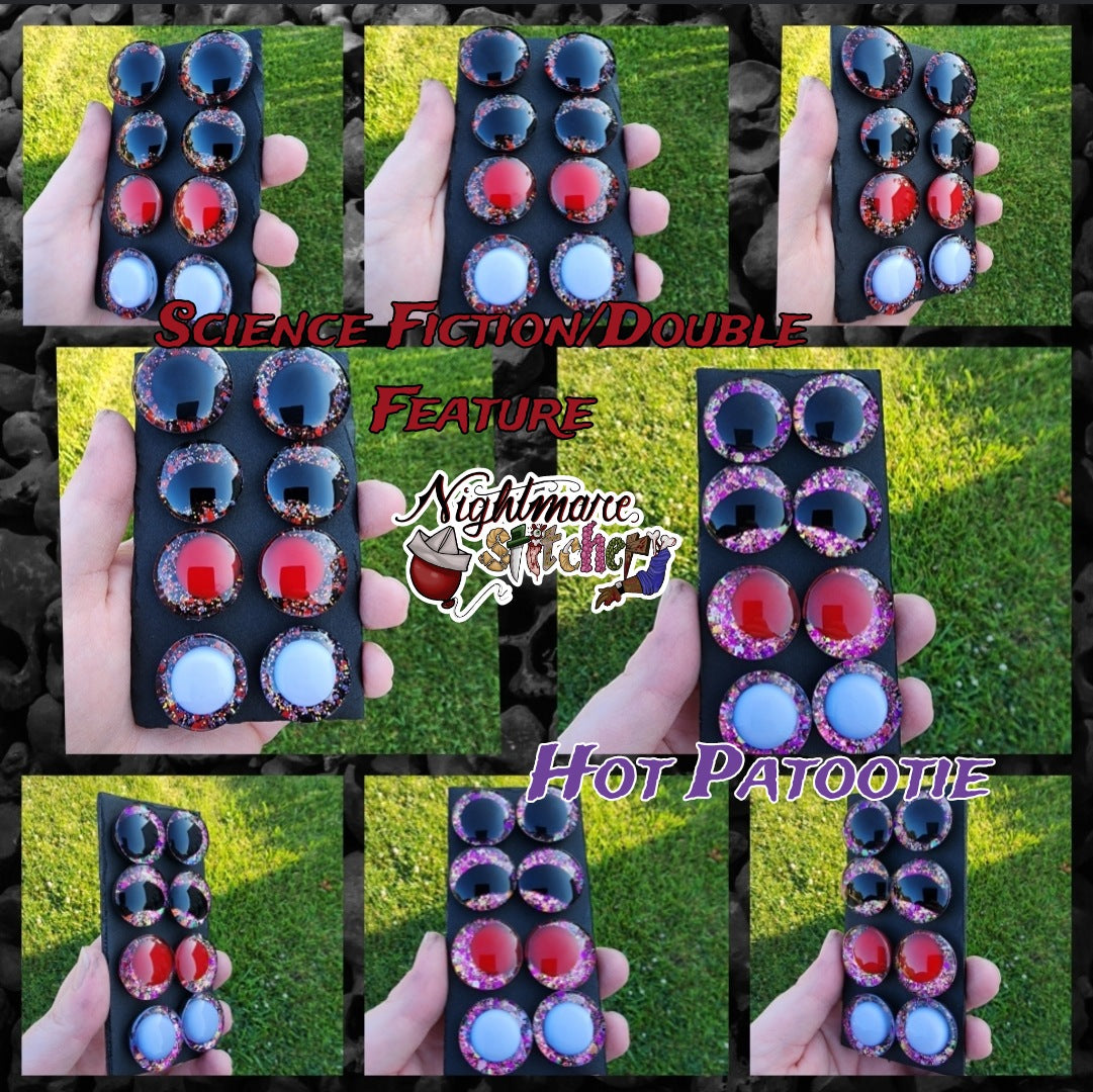 Rocky Horror Picture Show Collection Sinker Safety Eyes - Multi Size, Color, and Eye Type