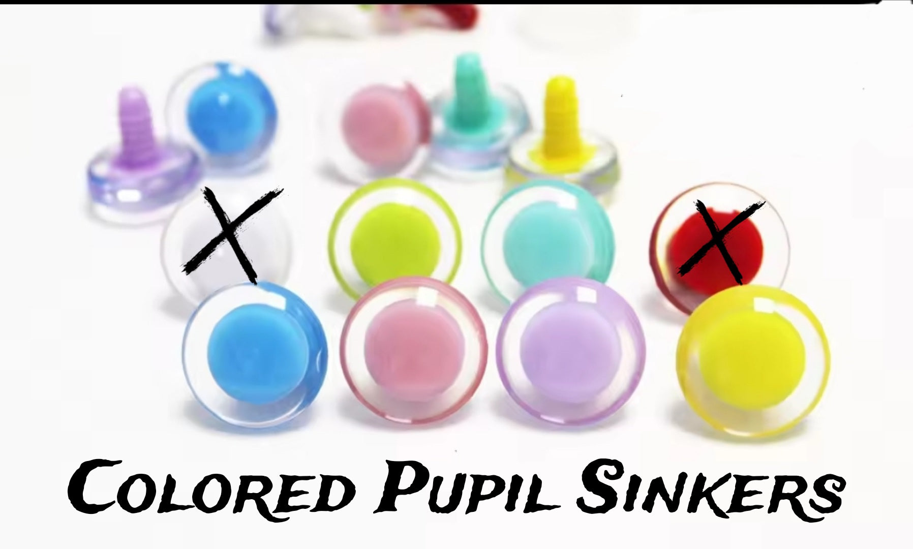 Blank Sinker Safety Eyes