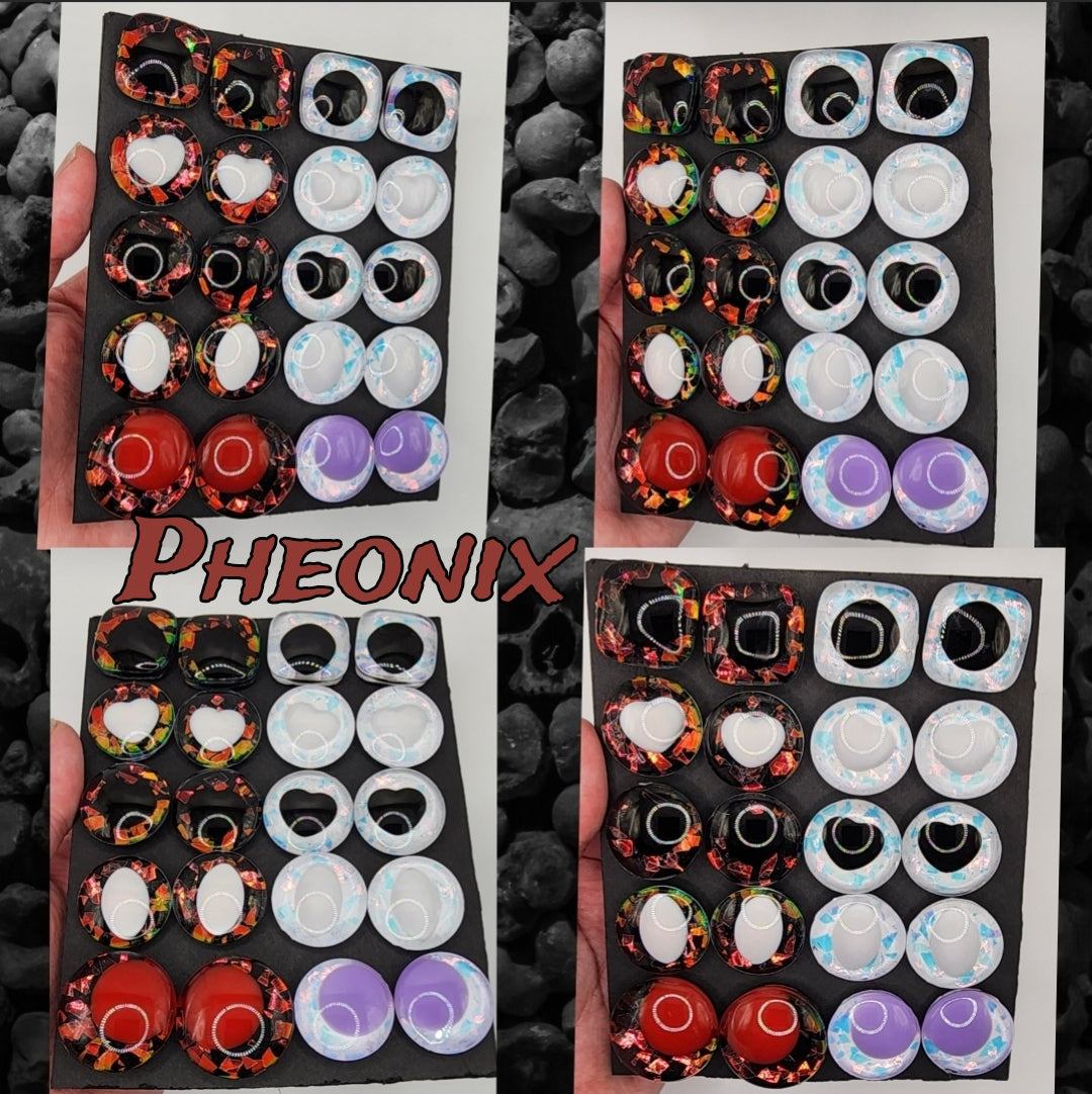 Pheonix Sinker Safety Eyes - Multi Size and Eye Type