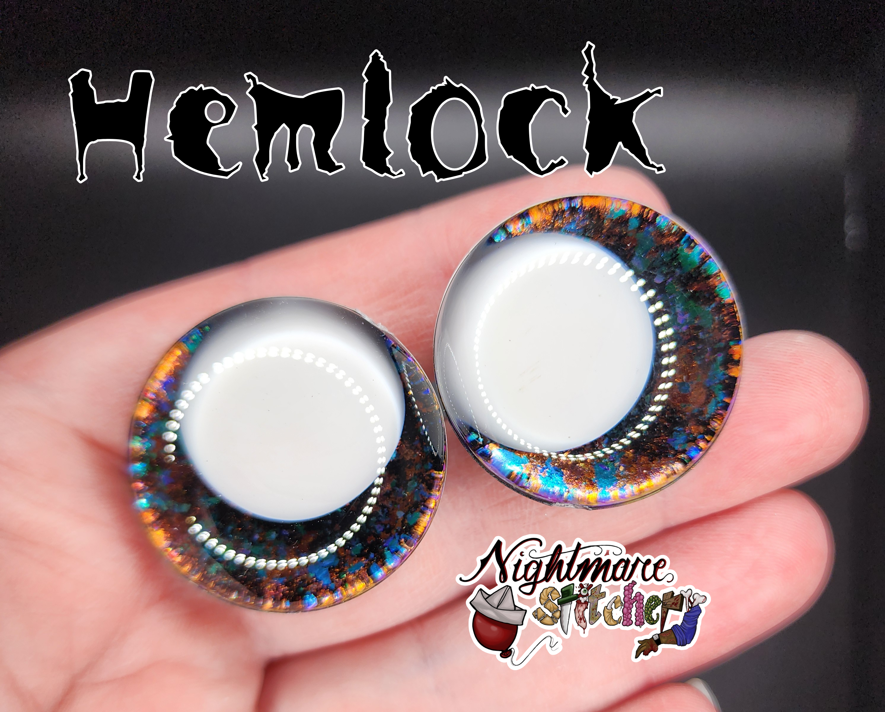 Hemlock Sinker Safety Eyes - Multi Size and Eye Type