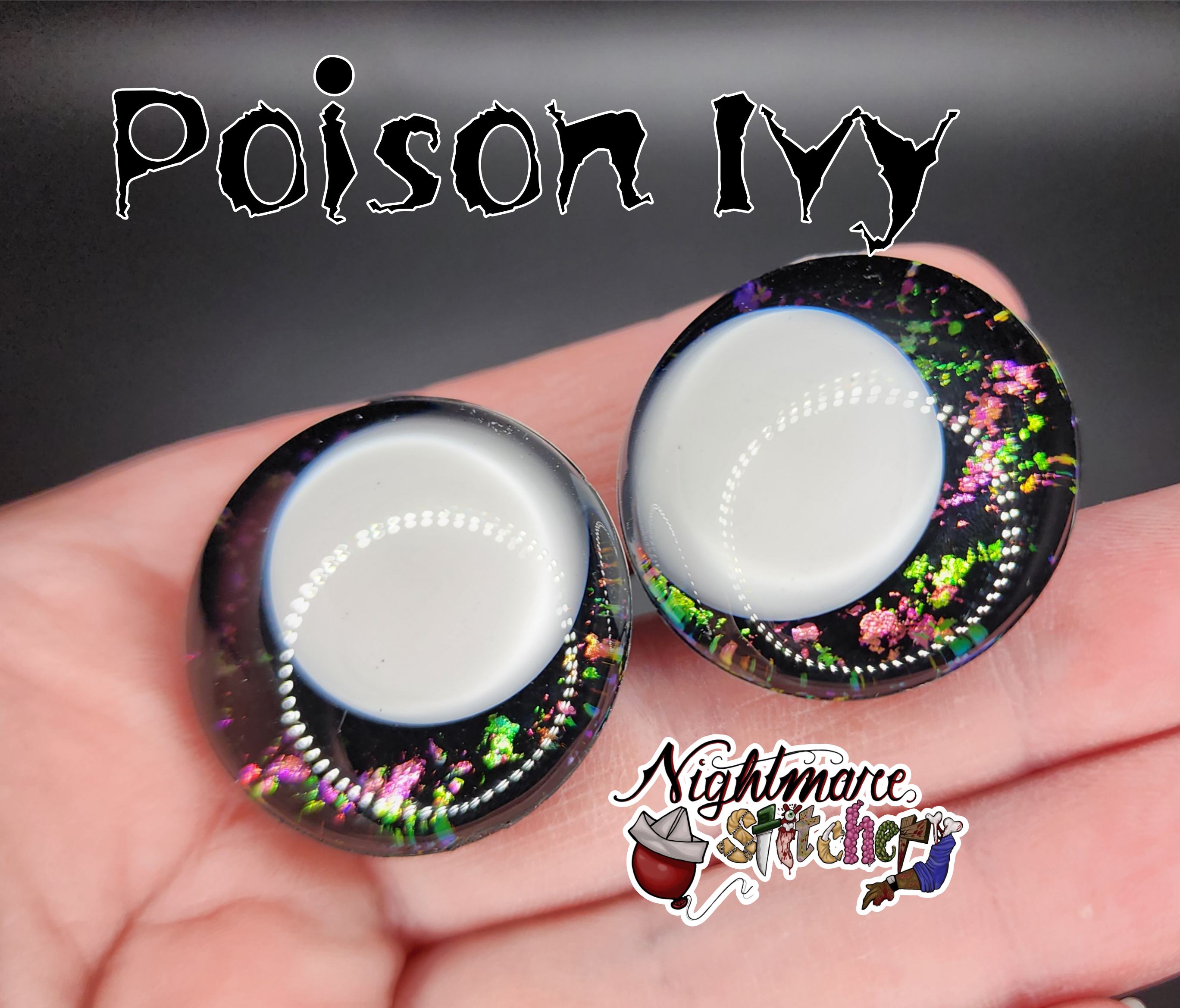 Poison Ivy Sinker Safety Eyes - Multi Size and Eye Type