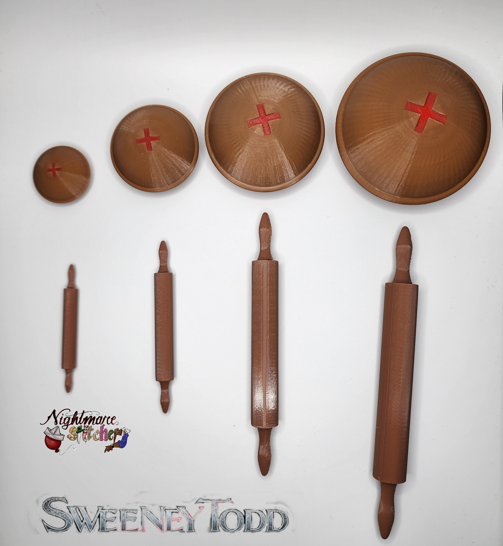 Mrs. Lovett - Rolling Pin & Pie