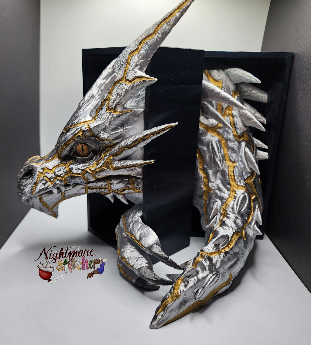 Lightning Dragon Book Ends