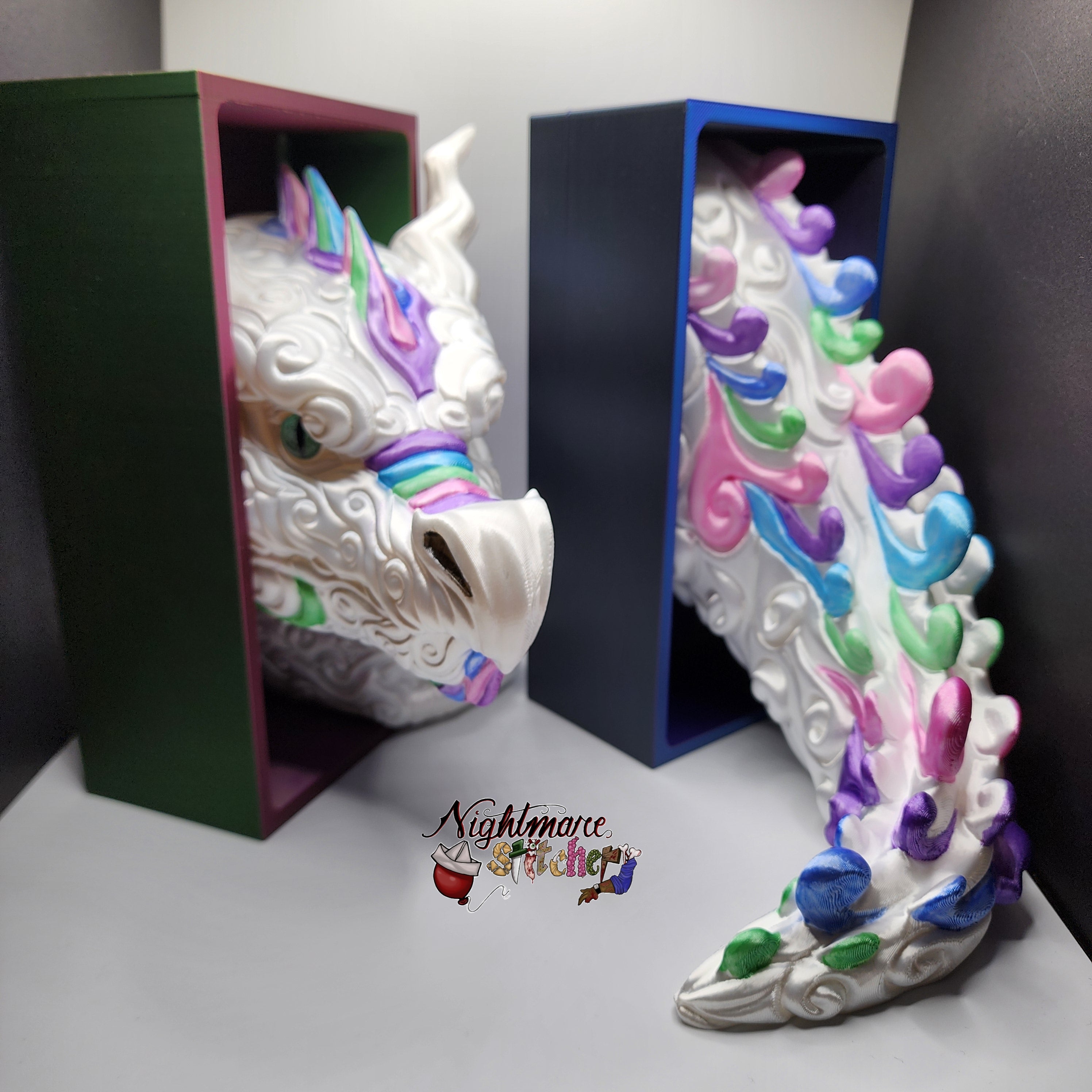 Cloud Dragon Book End