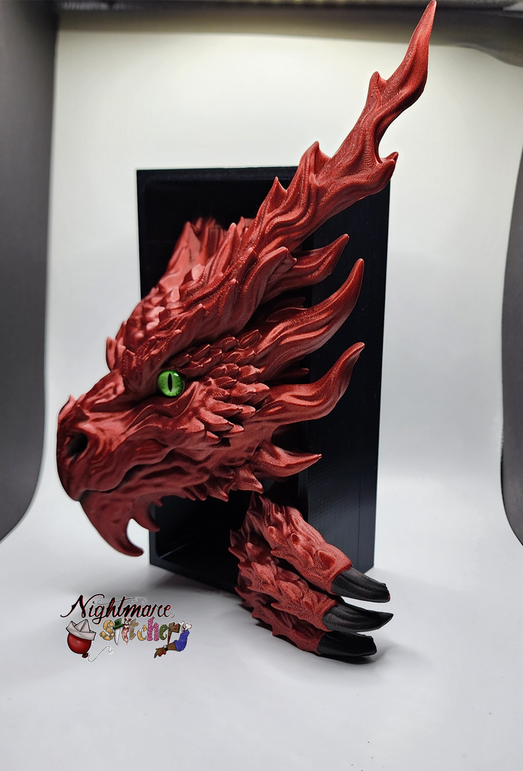 Flame Dragon Book Nook