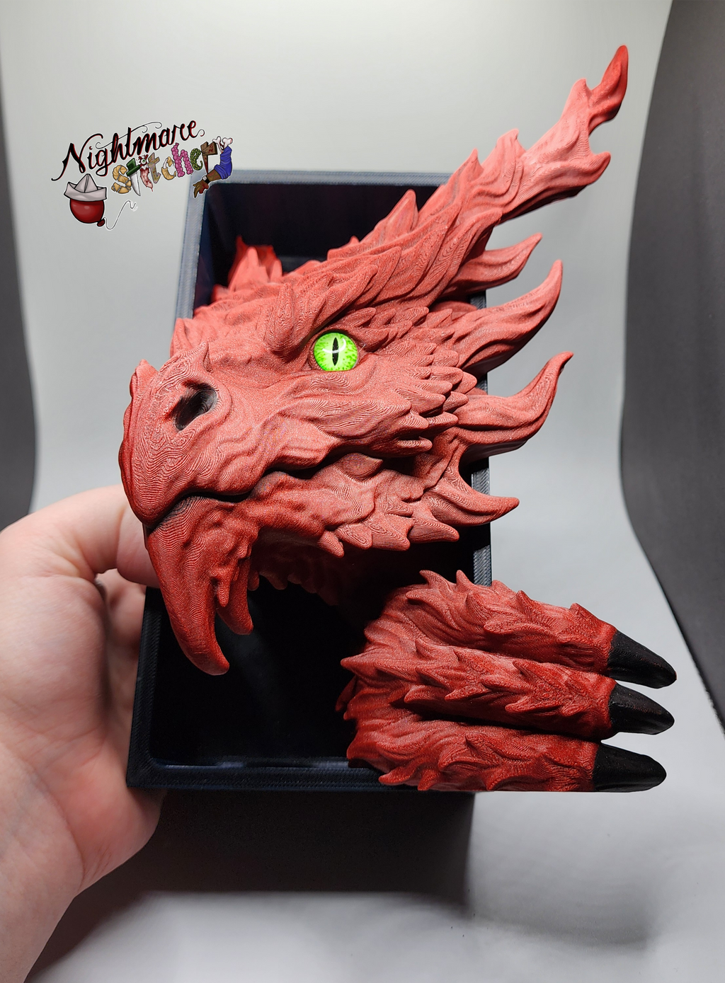 Flame Dragon Book Nook