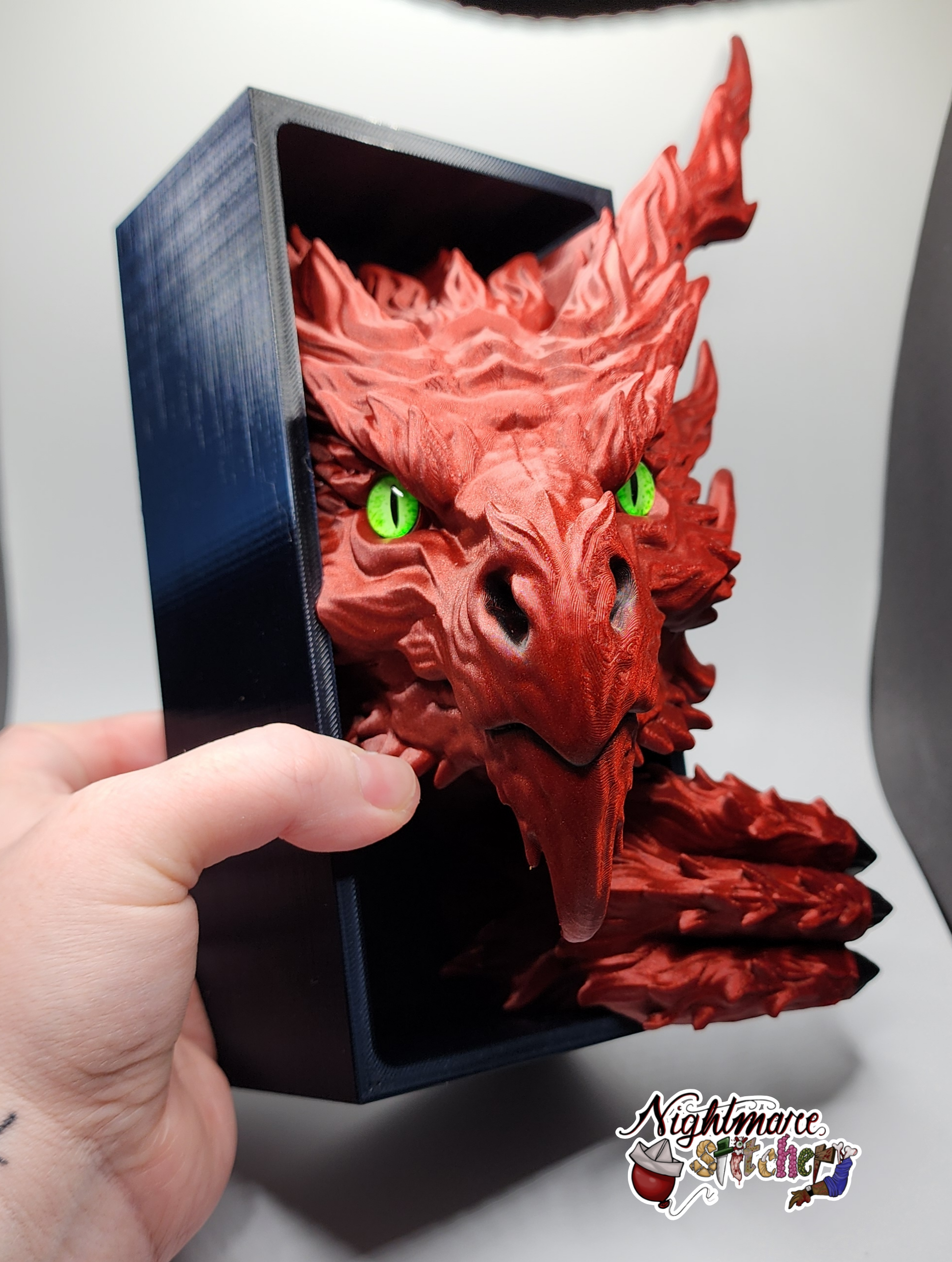 Flame Dragon Book Nook