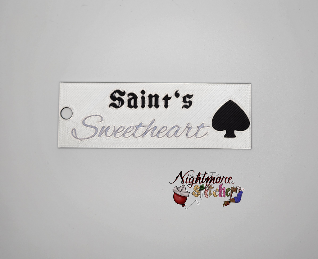 Saint's Sweetheart Bookmark