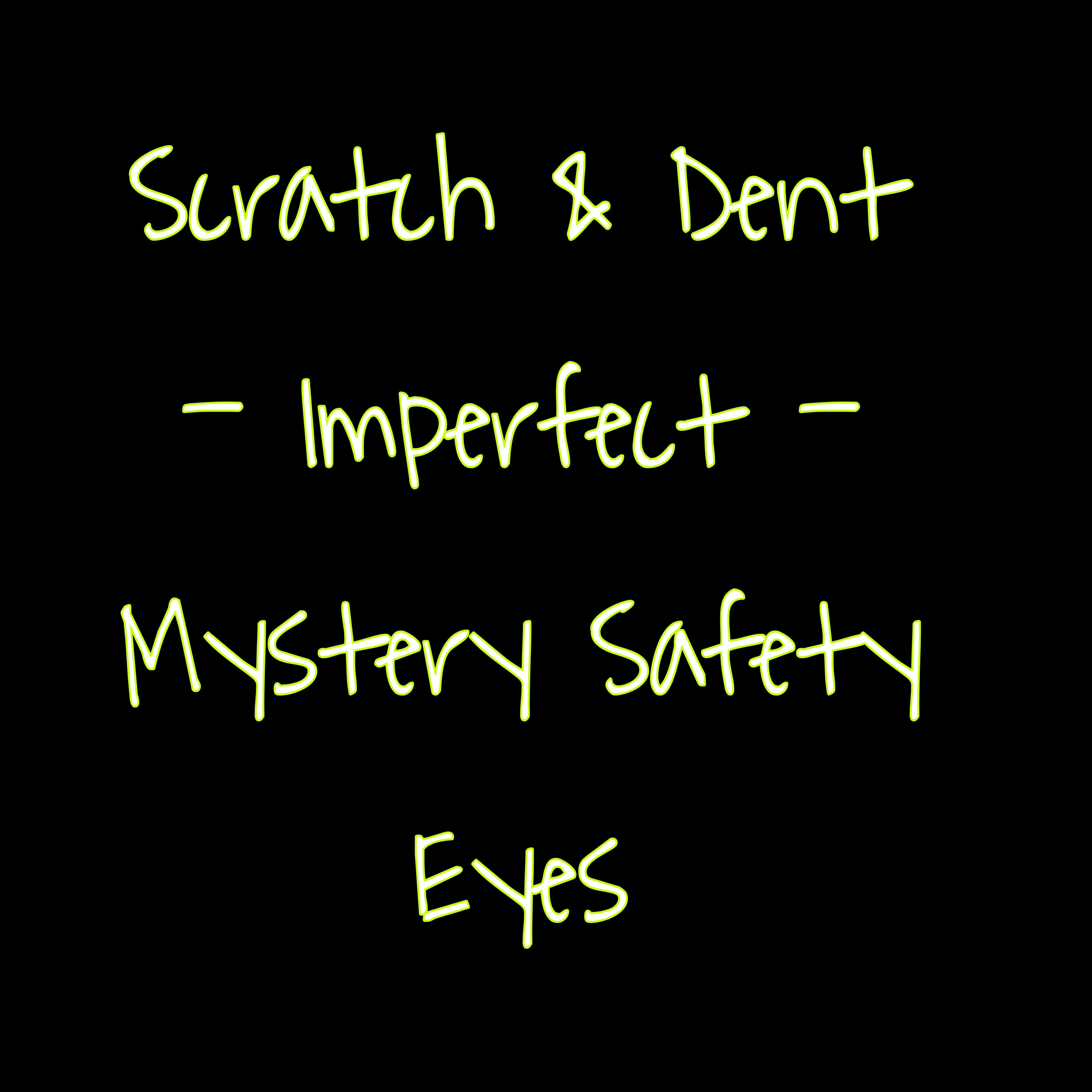 Scratch & Dent - Imperfect - Mystery Sinker Safety Eyes