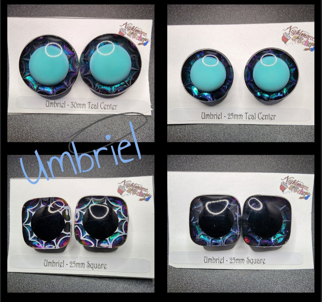 Umbriel Spiderweb Sinker Eyes 🕸 - Multi Size and Eye Type