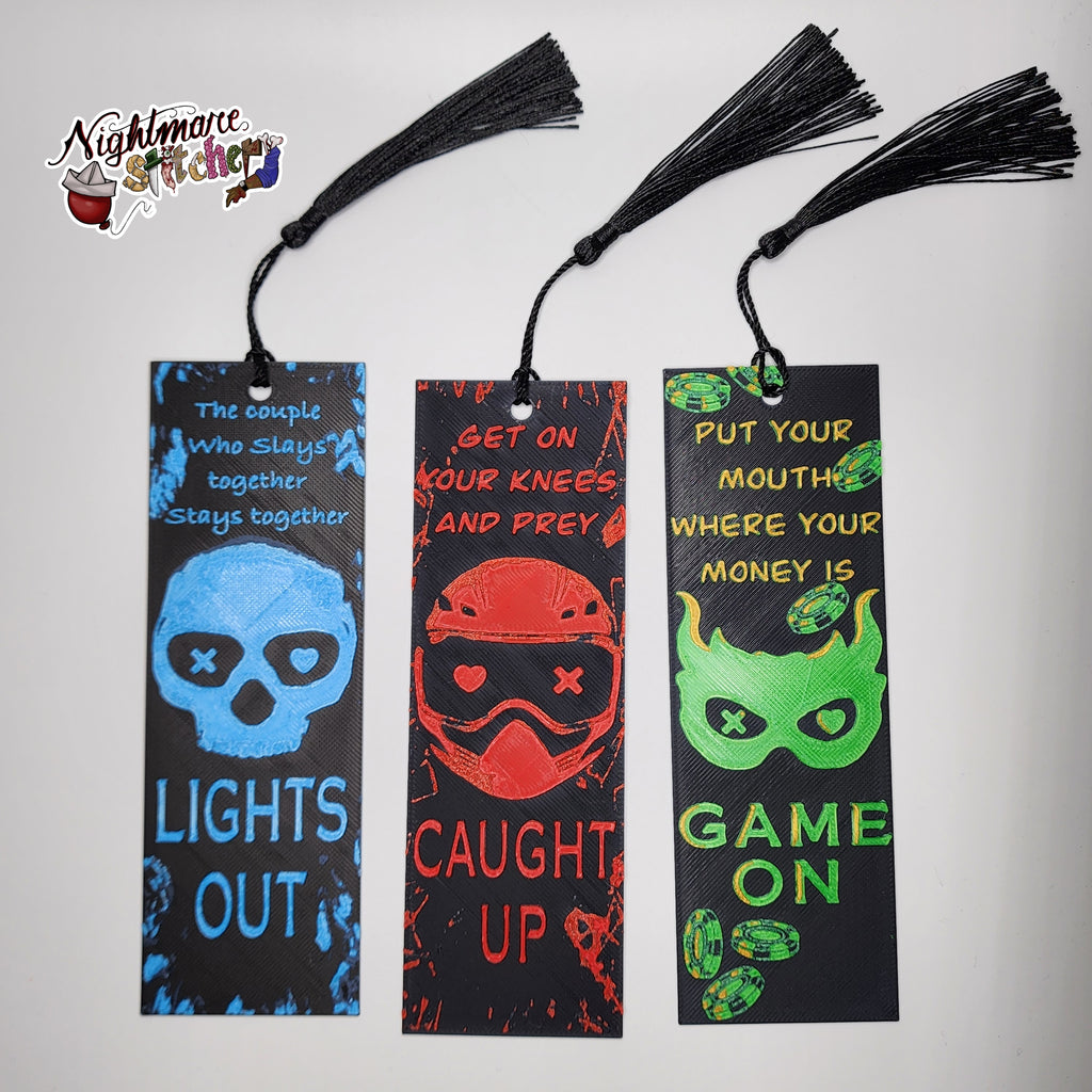Lights Out - Caught Up - Game On - Bookmark