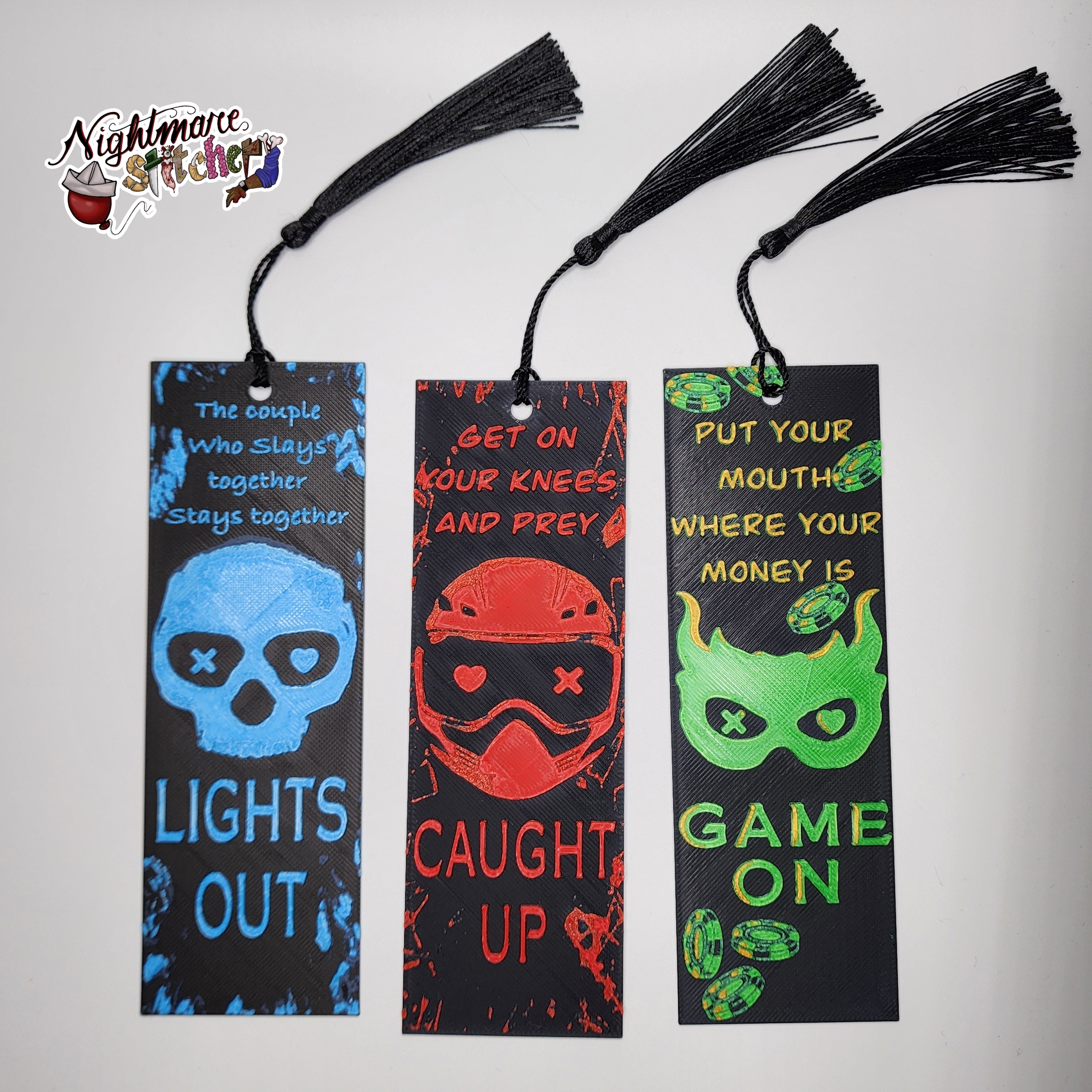 Lights Out - Caught Up - Game On - Bookmark