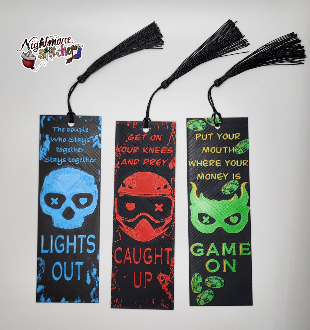 Lights Out - Caught Up - Game On - Bookmark